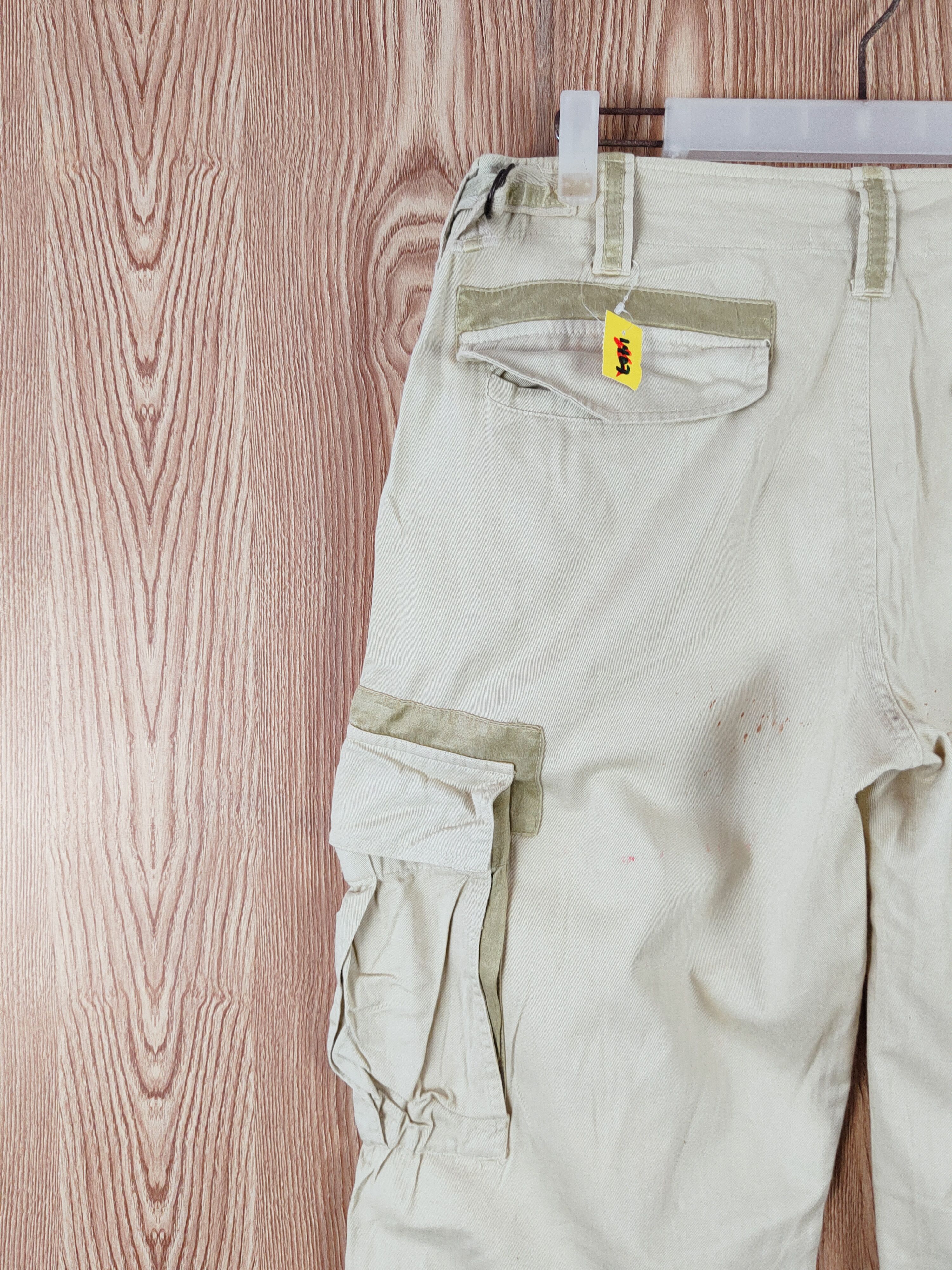 Japanese Brand D Johny Was Green Multipocket Tactical Cargo Pants #W525 Size US 32 / EU 48 - 8 Thumbnail