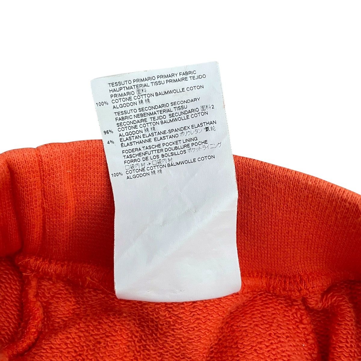 MM6 MM6 Maison Margiela S/S17 Baggy Orange Sweat Shorts Size US 30 / EU 46 - 5 Thumbnail