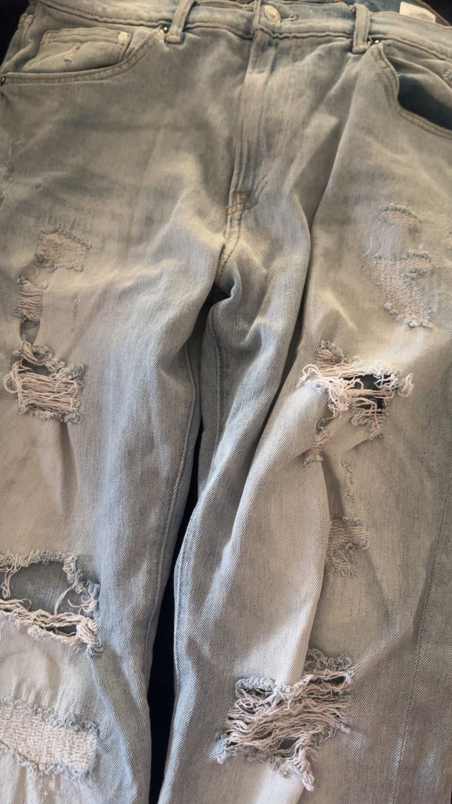 Levi's blue ripped levi’s slim jeans Size US 32 / EU 48 - 3 Thumbnail