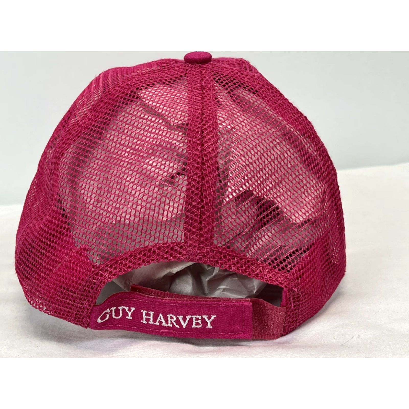 Guy Harvey Guy Harvey X Breast Cancer Awareness Baseball Cap Trucker Adjustable Strap Hat Cap Women Pink Adjustable Strap Baseball Cap Size ONE SIZE - 3 Thumbnail