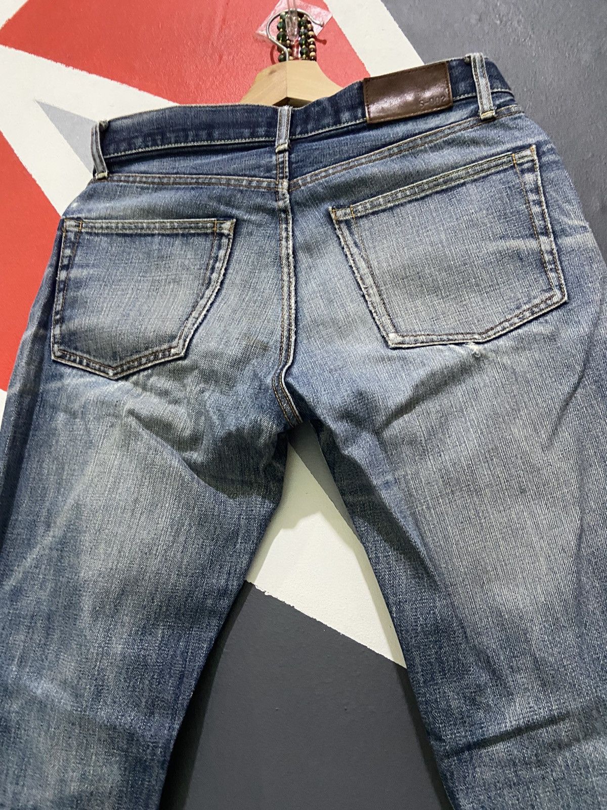 Uniqlo Vintage Y2K Uniqlo S002 Baggy Ripped Jeans Size US 30 / EU 46 - 7 Thumbnail