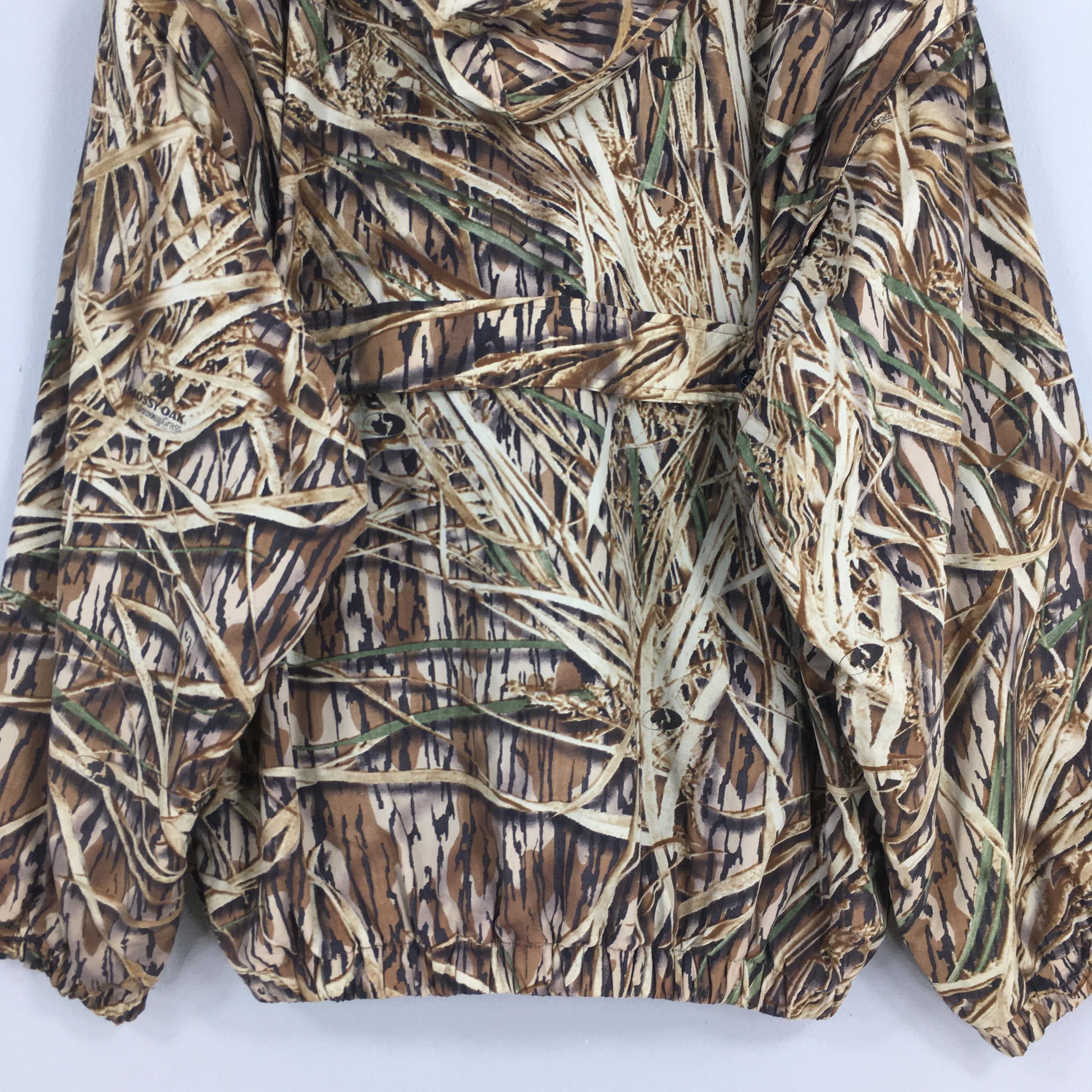 Mossy Oaks Vintage Mossy Oak Tree Camo Hoodie Zipper Jacket 2XLarge Size US XXL / EU 58 / 5 - 8 Thumbnail