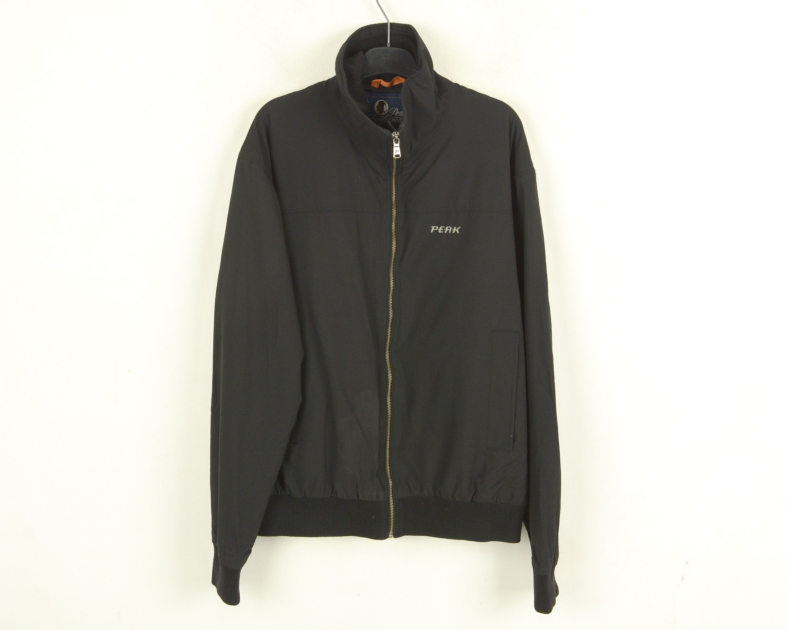 Peak Performance Men's Seaside Rain Jacket L Hiking Bomber Coat Black Size US L / EU 52-54 / 3 - 1 Thumbnail