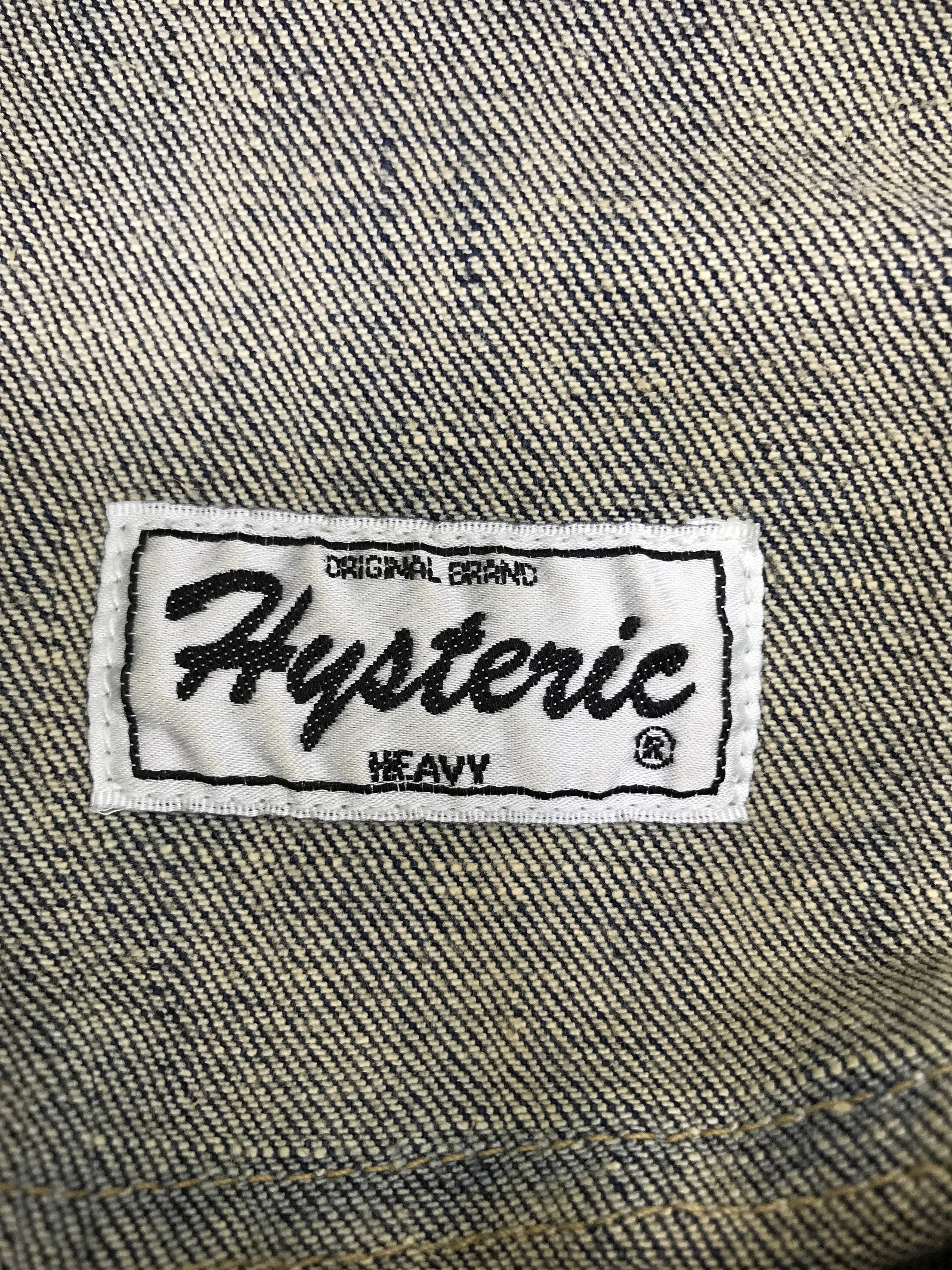Hysteric Glamour Vintage Hysteric Glamour Flare Jeans Bush Denim Size 31" - 13 Thumbnail