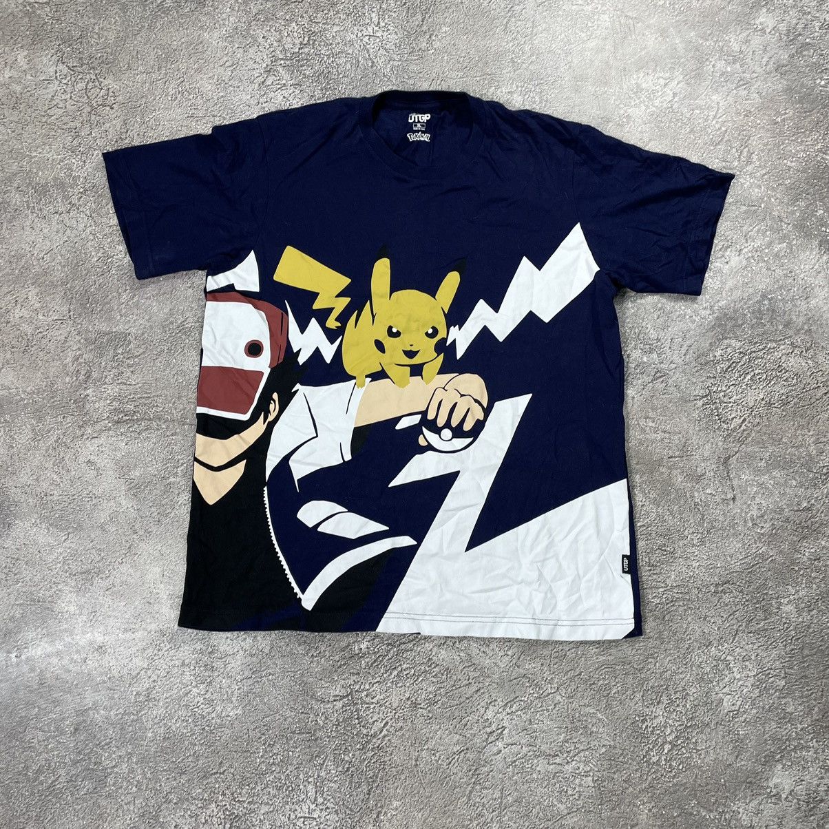Vintage Vintage Y2K Pokemon Graphic Tee All Over Print Streetwear XL Size US XL / EU 56 / 4 - 2 Thumbnail