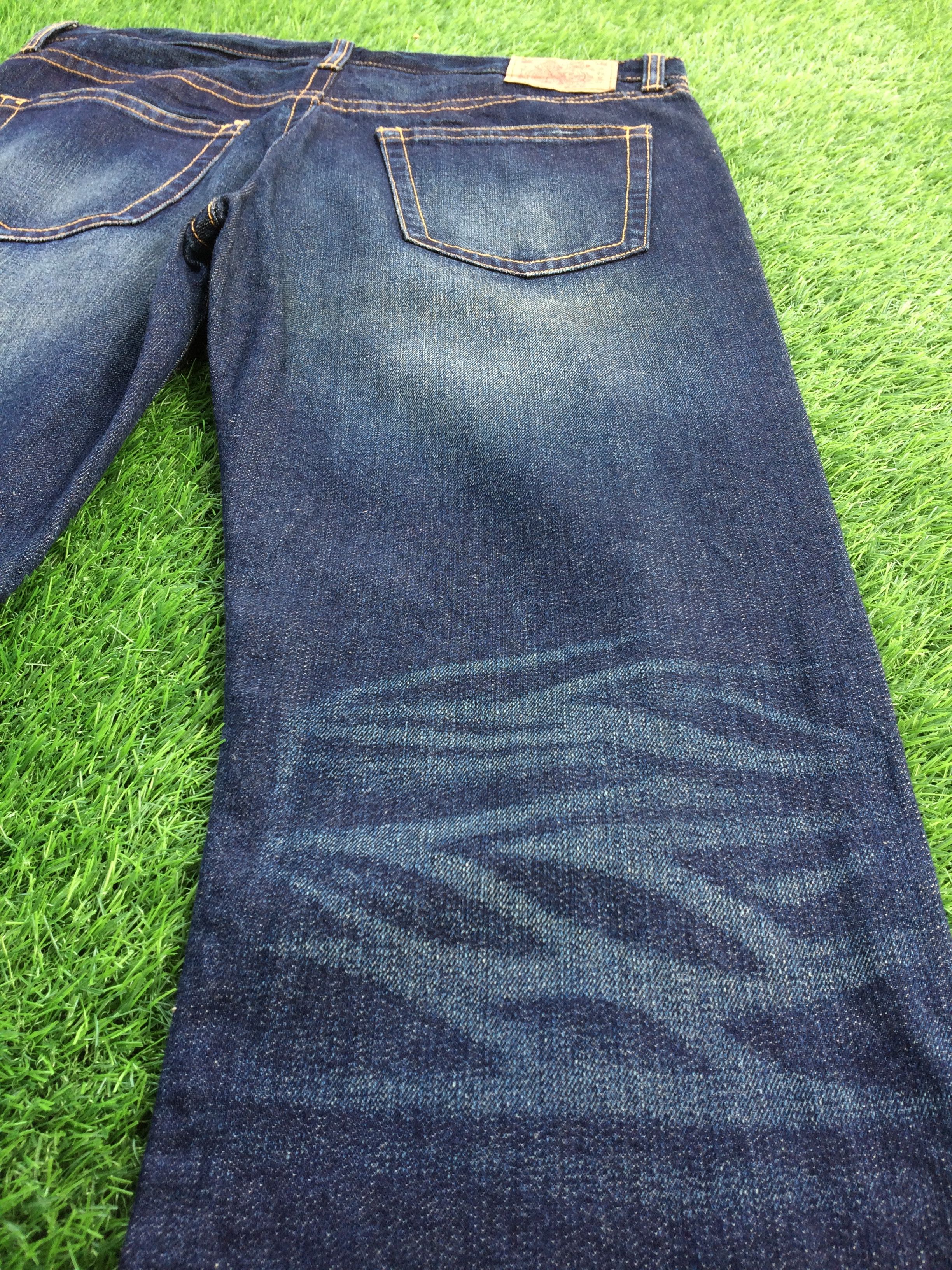 Japanese Brand Japanese Buden Shouten Over Print Jeans #D-812 Size US 35 - 8 Thumbnail