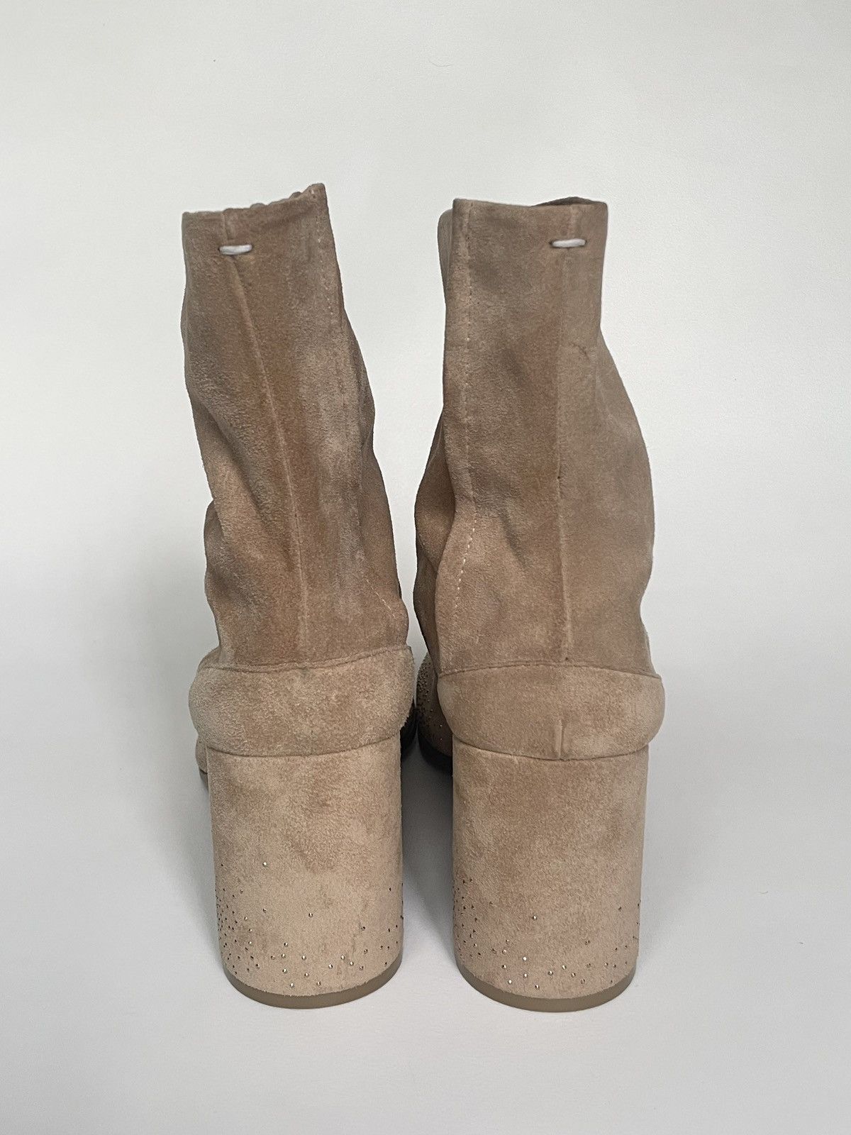 Maison Margiela Late 2000s Rhinestone Toe Tabi Boots Size US 9.5 / IT 39.5 - 11 Thumbnail