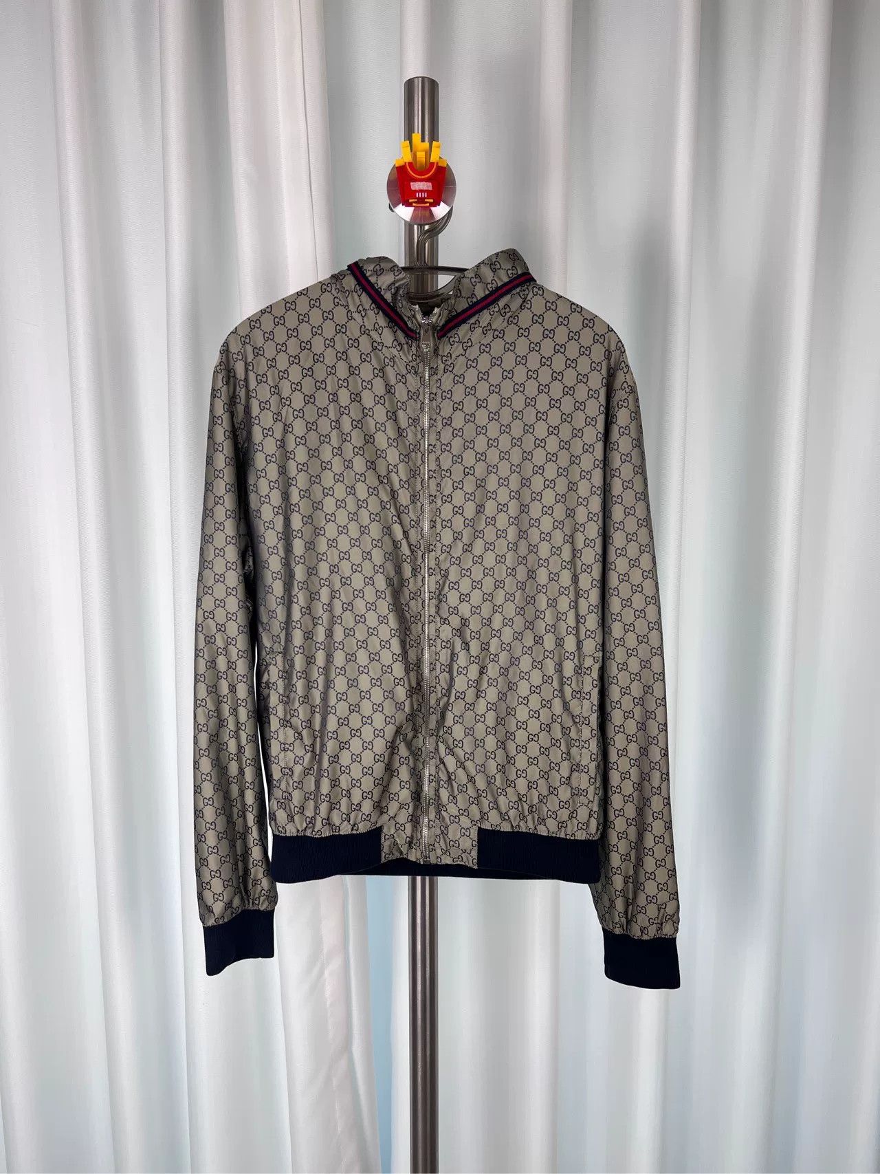 Gucci Gucci GG Monogram Hooded Zip-Up Windbreaker Size US M / EU 48-50 / 2 - 1 Thumbnail