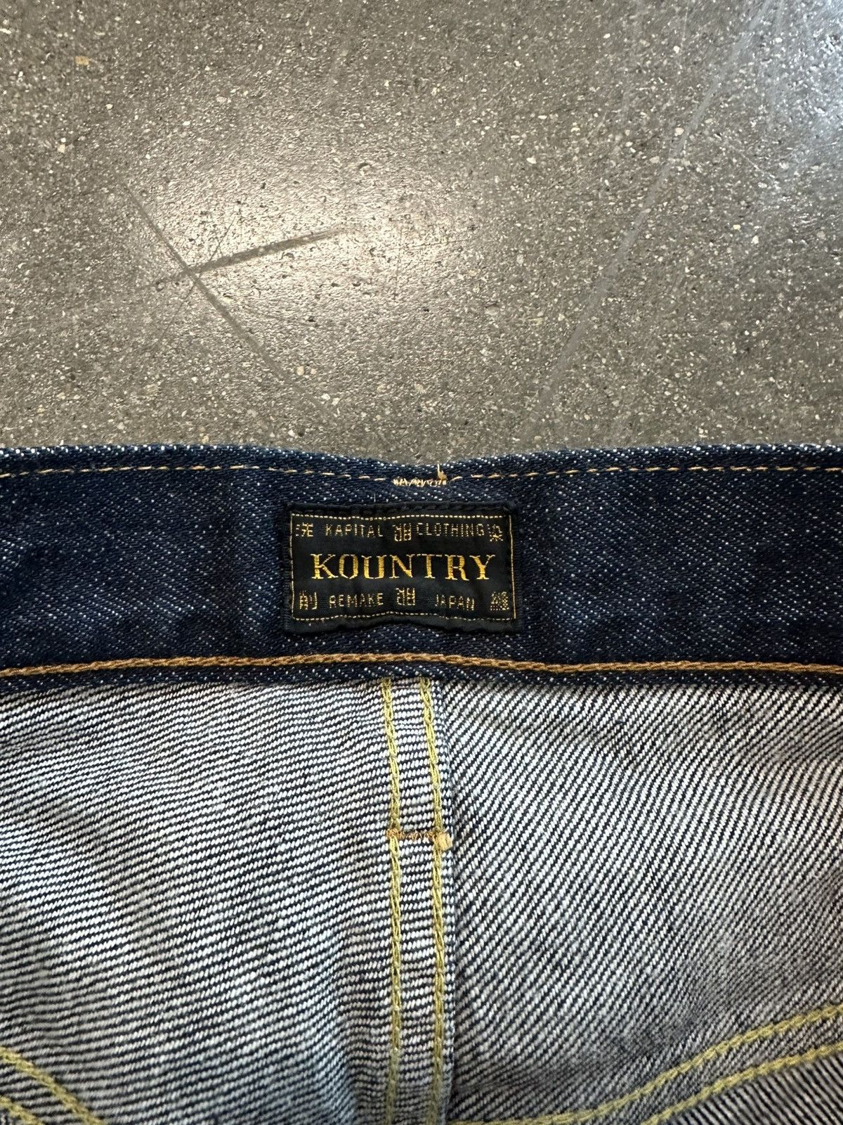 Kapital Kapital Bones Denim Jeans Indigo Size US 38 / EU 54 - 3 Thumbnail