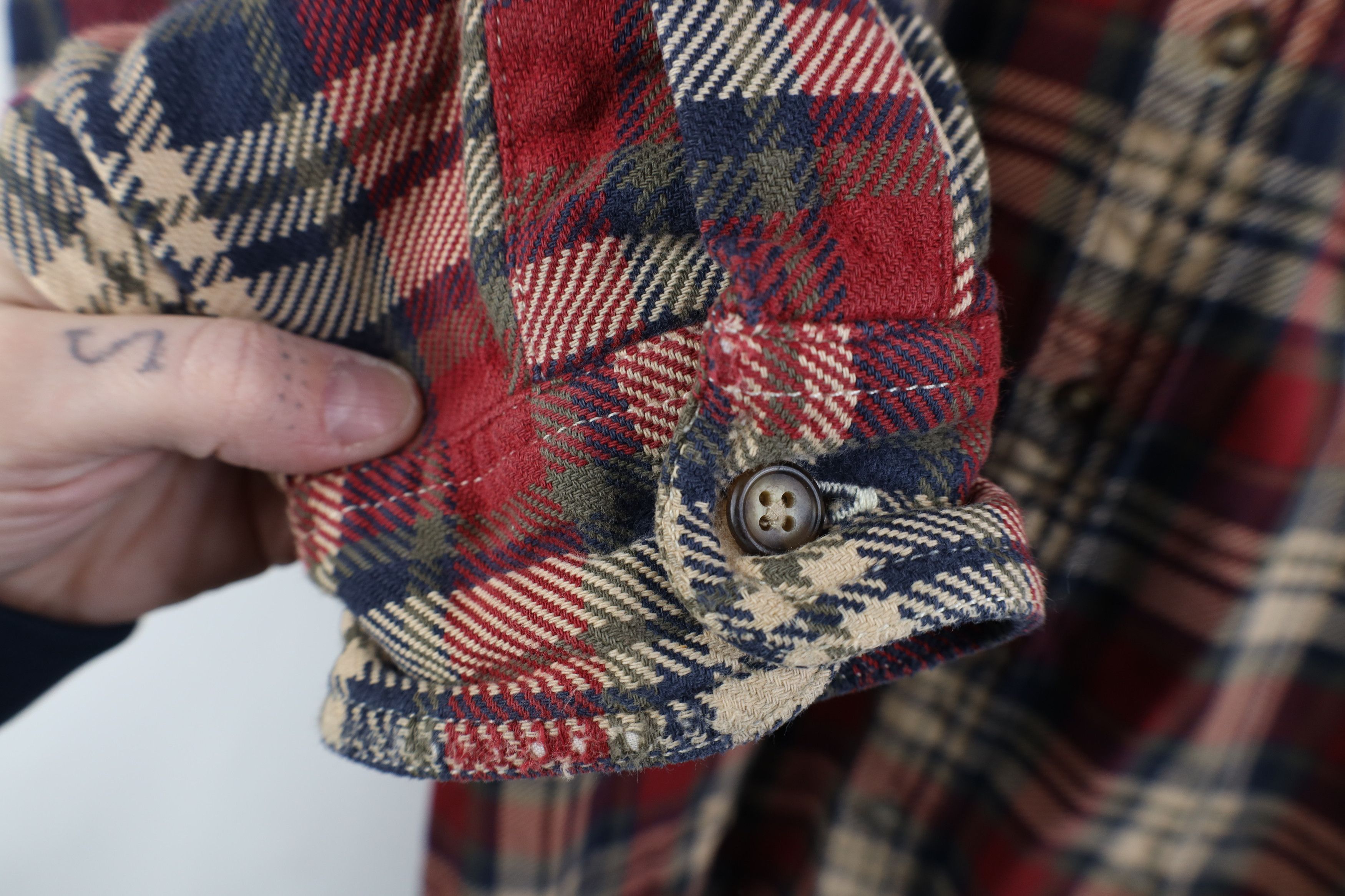 Abercrombie & Fitch Vintage 90s Abercrombie & Fitch Heavyweight Button Shirt Size US L / EU 52-54 / 3 - 9 Thumbnail
