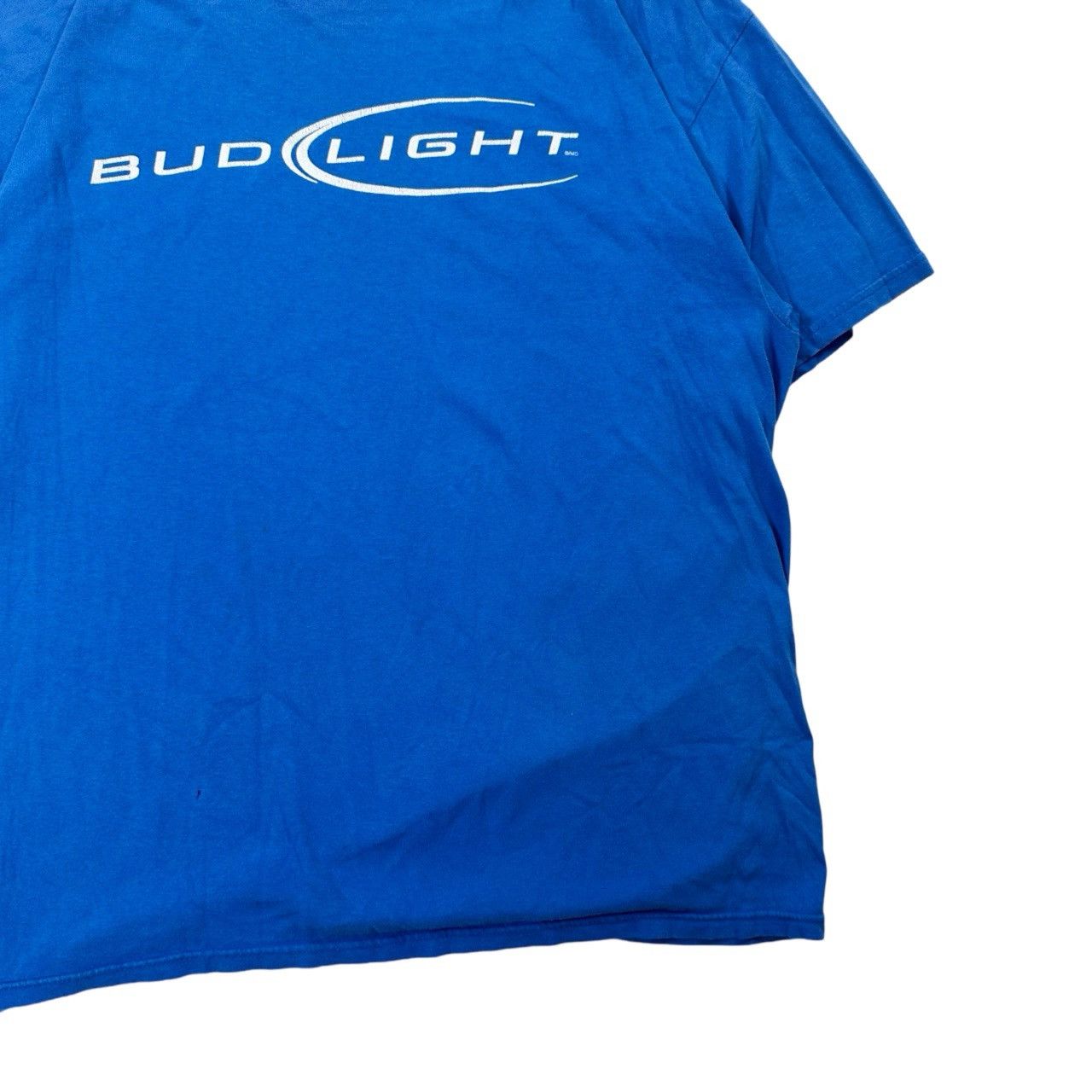 Vintage Vintage 00s Bud Light Spell Out Promo Graphic T Shirt Size US XL / EU 56 / 4 - 3 Thumbnail