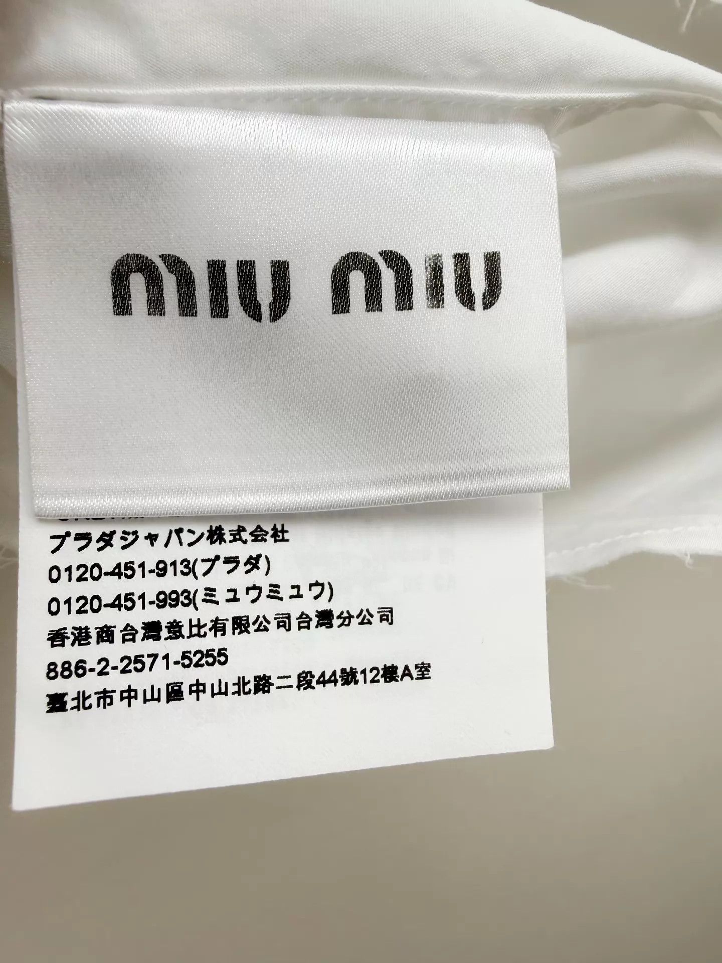 Miu Miu MIU MIU BNWT Shirt 42 Size M / US 6-8 / IT 42-44 - 5 Thumbnail