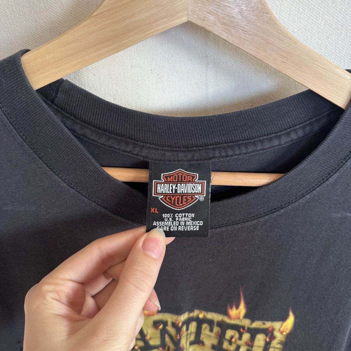 Harley Davidson Harley Davidson “Wanted” Tee - St. Paul MN Size US XL / EU 56 / 4 - 3 Thumbnail