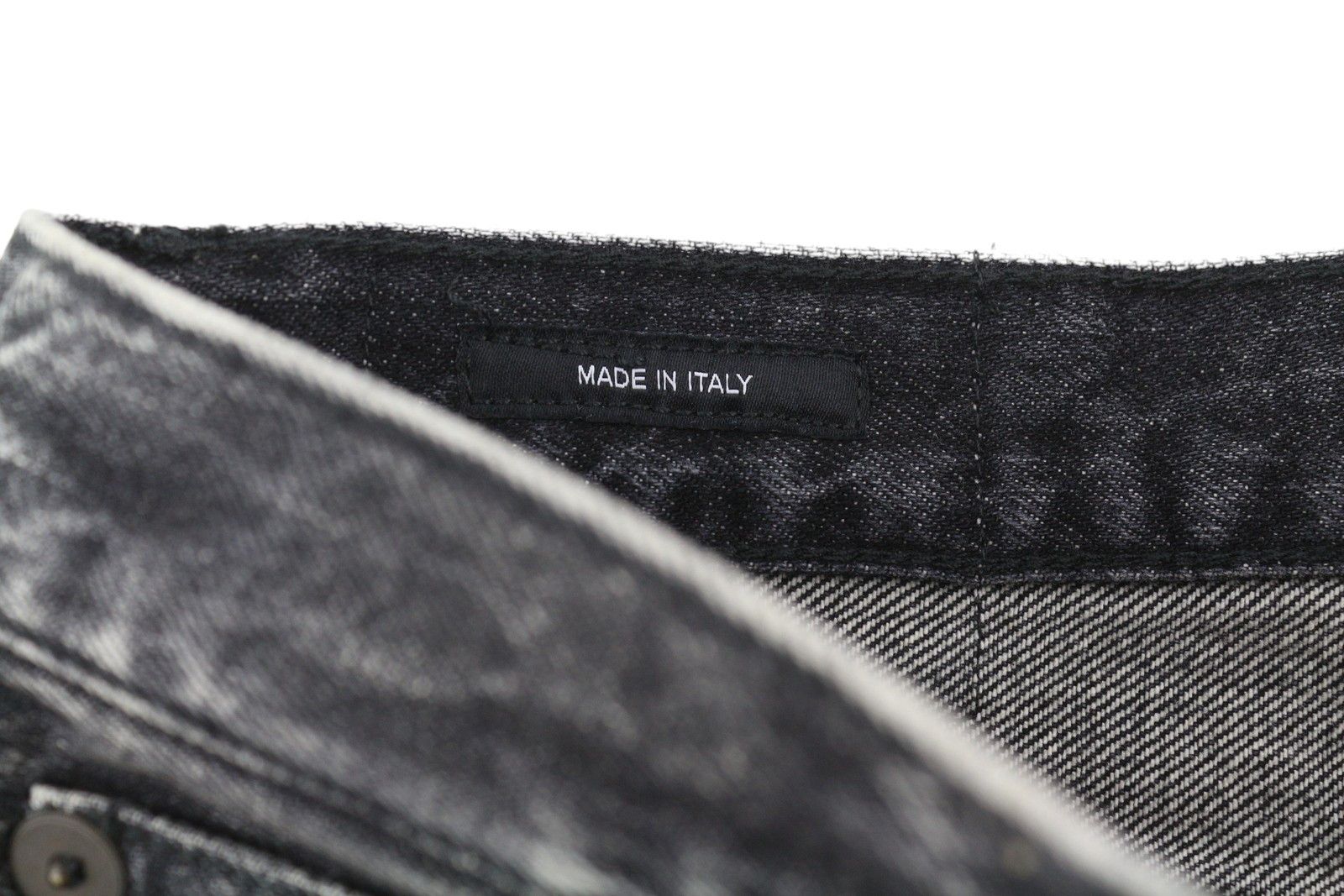 R13 ANKLED D'ARCY 27 Everit Black Faded Cropped Jeans 86222 Size 27" / US 4 / IT 40 - 7 Thumbnail