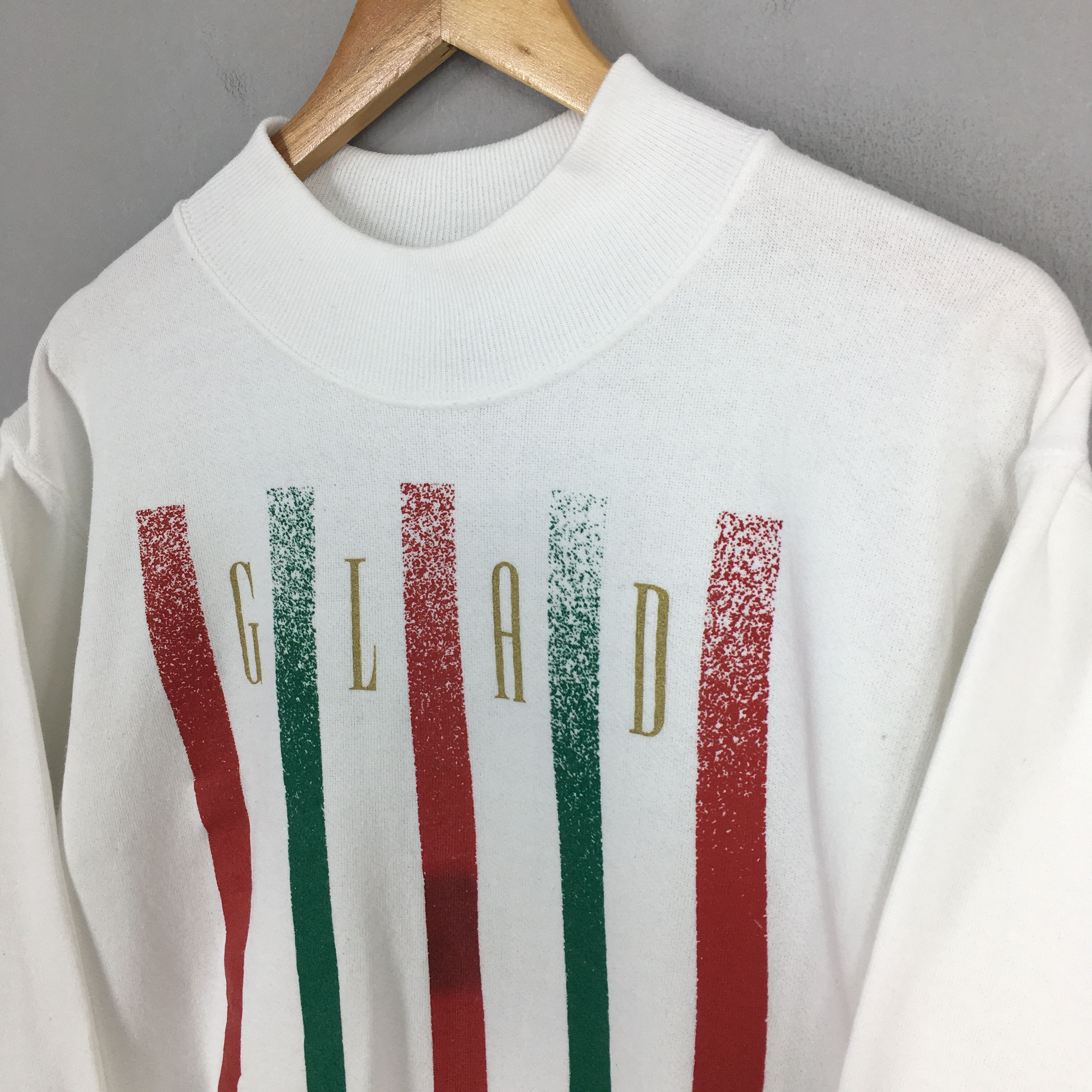 Band Tees × Lee × Vintage Vintage 1990's Glad An Acapella Christmas Sweater Medium Size US M / EU 48-50 / 2 - 3 Thumbnail