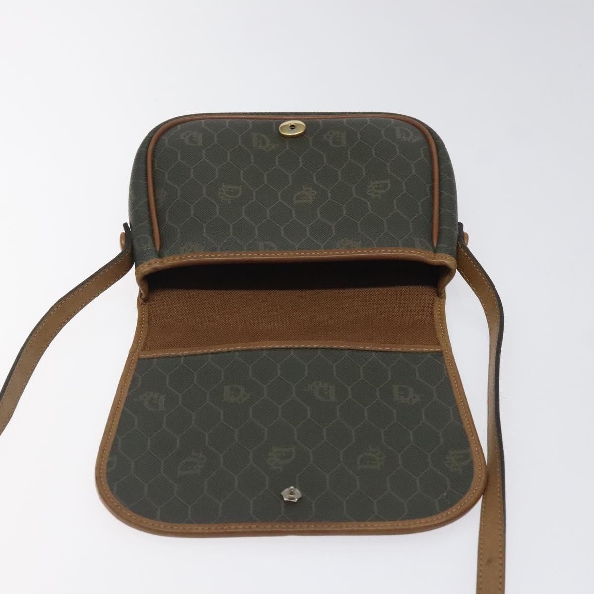 Dior DIOR Honeycomb Canvas Shoulder Bag Pvc Khaki Size ONE SIZE - 11 Thumbnail