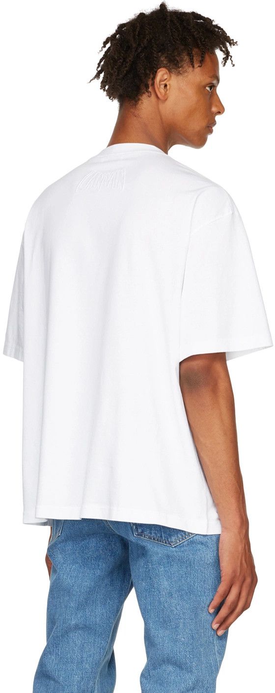 Lanvin o1y0225 Crewneck T-Shirt in White Size US S / EU 44-46 / 1 - 3 Thumbnail