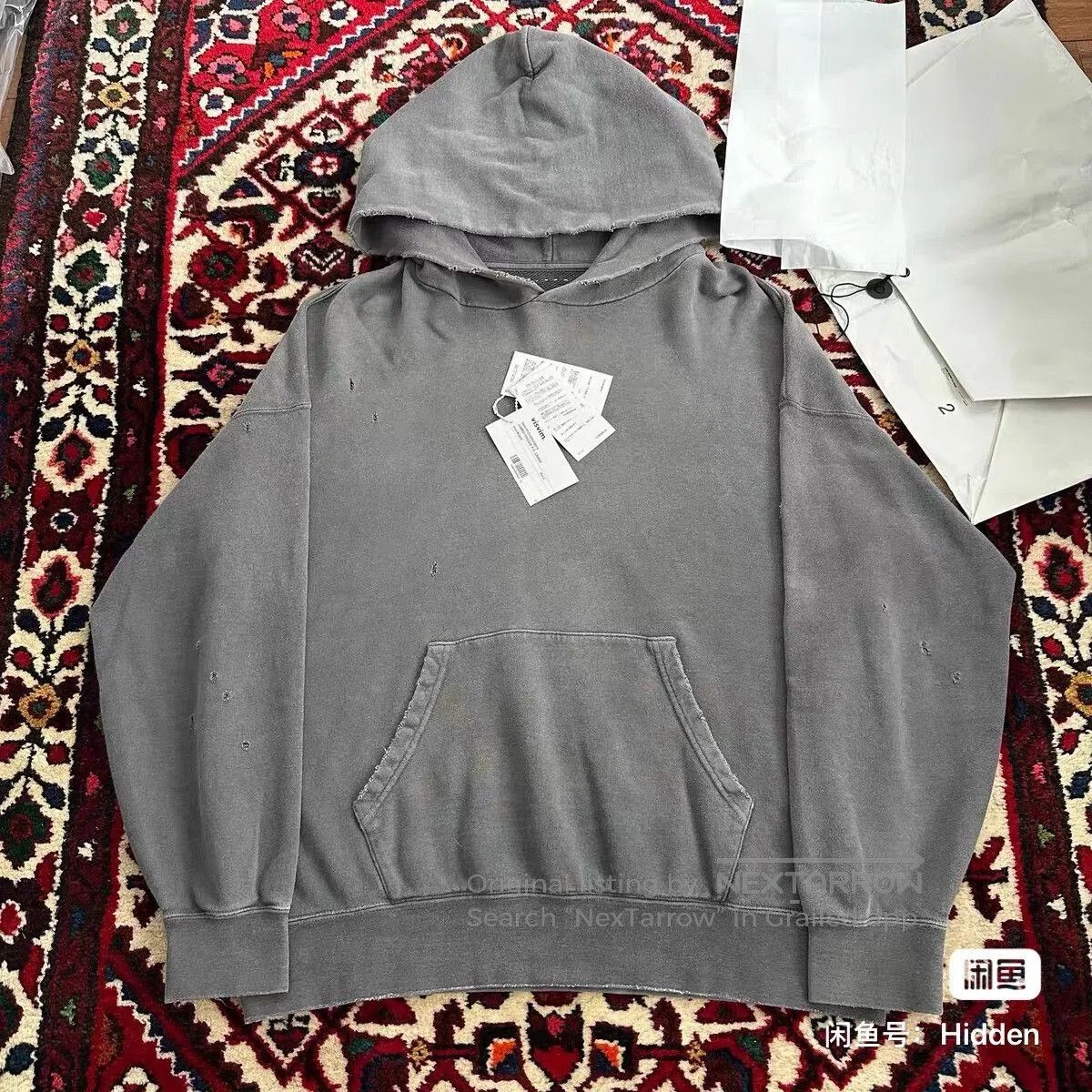 Visvim VISVIM 21AW JUMBO HOODIE P.O. CRASH. Size US M / EU 48-50 / 2 - 2 Thumbnail