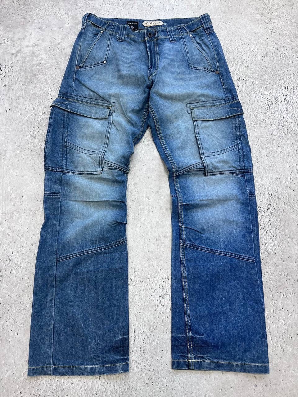 Issey Miyake × Japanese Brand × Tete Homme 2000s Tete Home Multipocket Bondage Cargo Pants Size US 35 - 4 Thumbnail