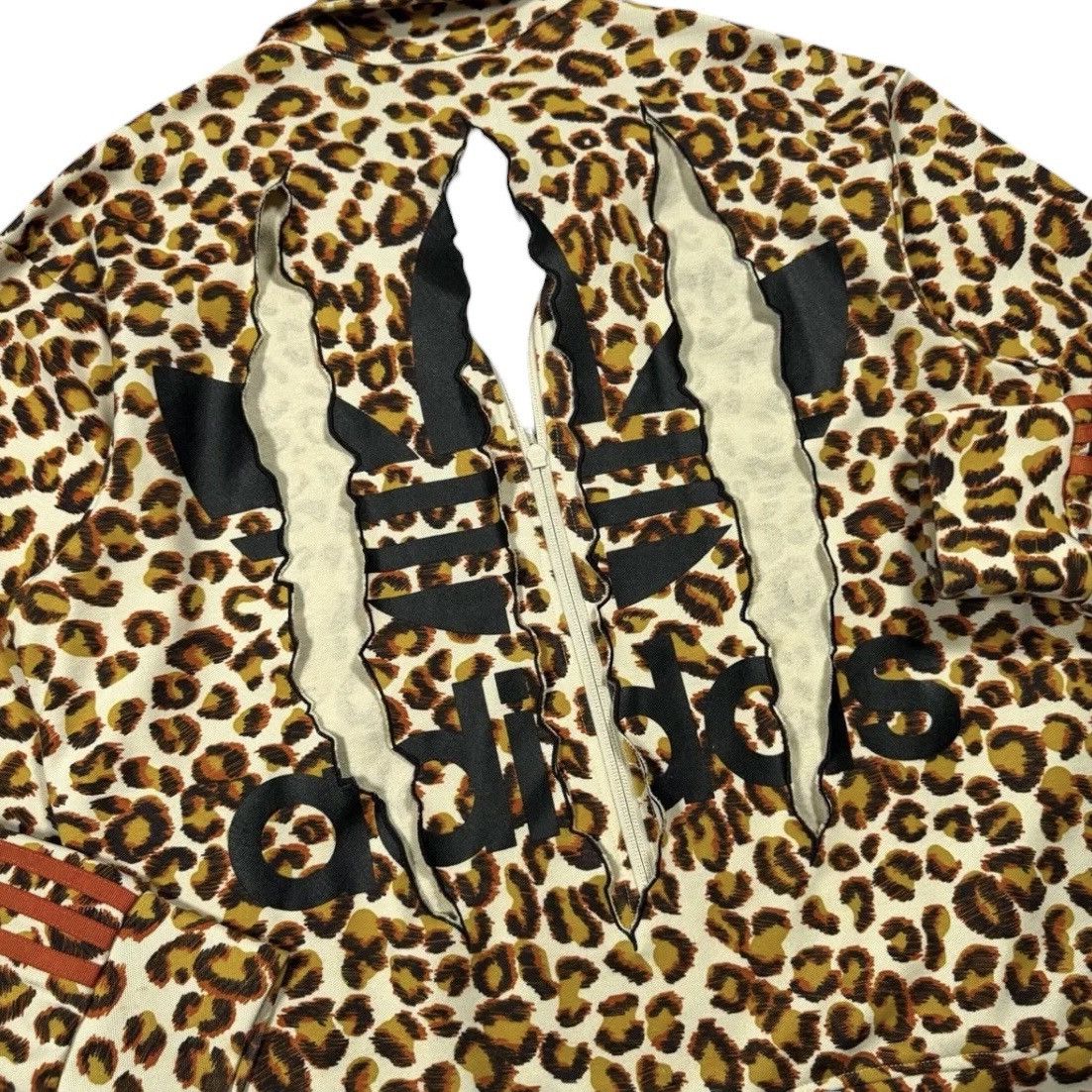 Adidas × Jeremy Scott Adidas x Jeremy Scott Leopard Track Jersey Jacket Size US M / EU 48-50 / 2 - 3 Thumbnail