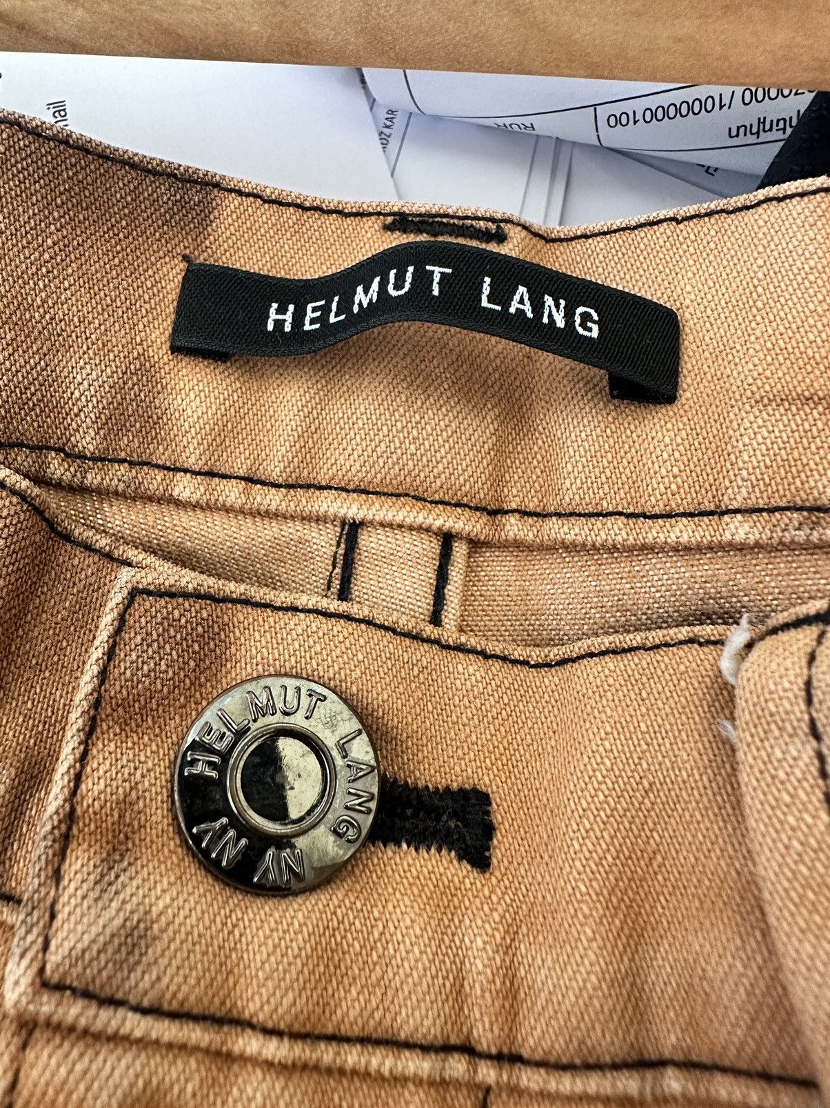 Helmut Lang Extremely Rare Helmut Lang Cargo Jeans Acid Wash Size US 29 - 5 Thumbnail