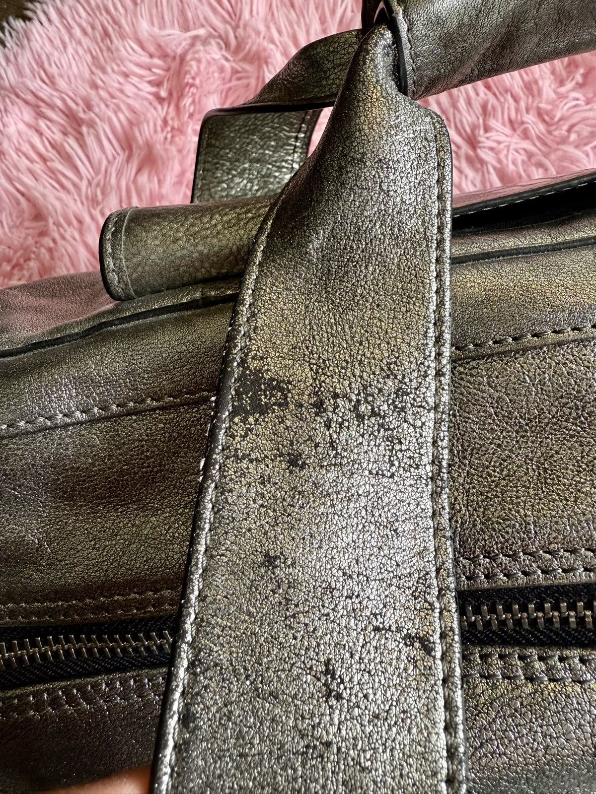 Puma Puma serpentine gallery john m armleder metallic bag 2008 Size ONE SIZE - 5 Thumbnail