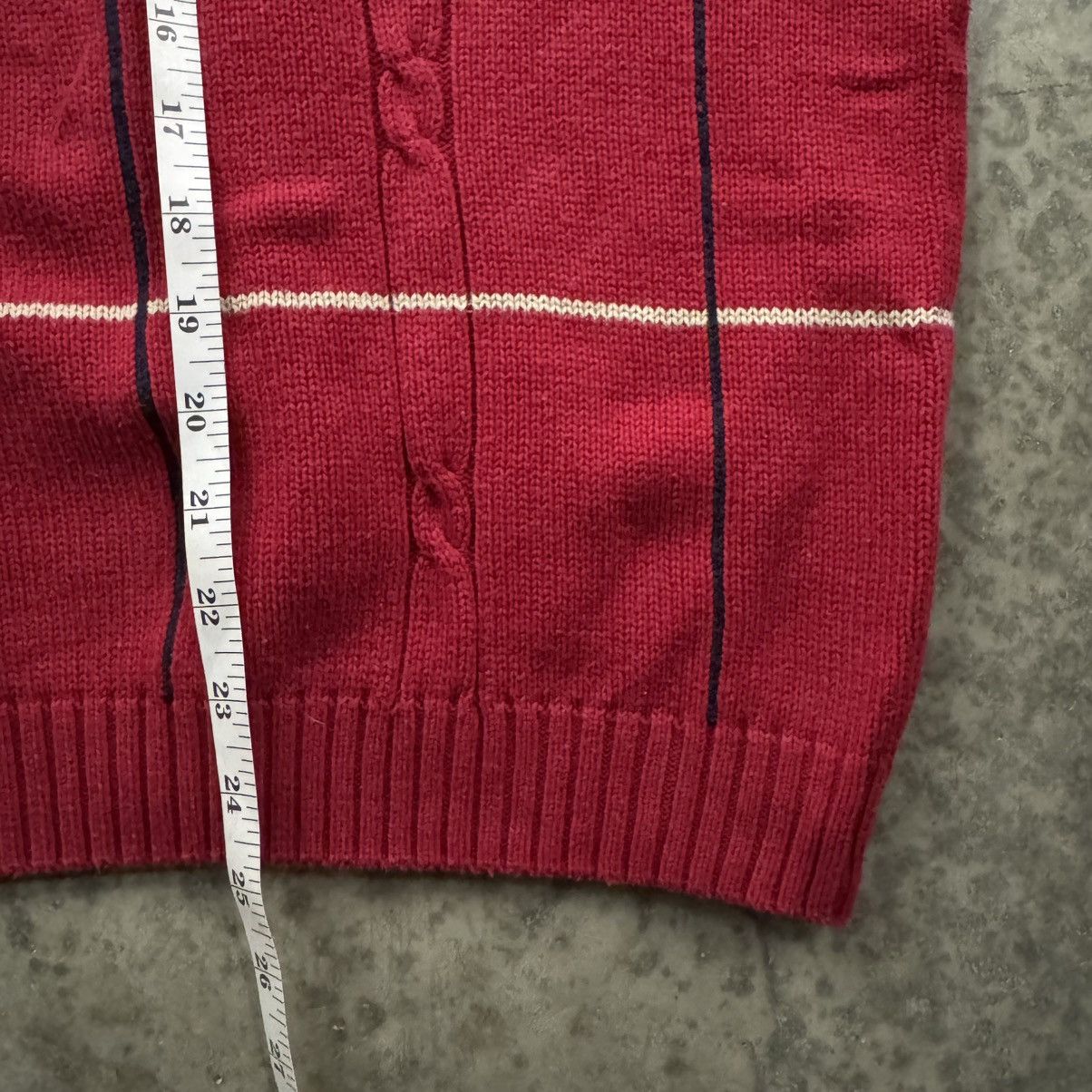 Bill Blass Vintage 90s Y2K Bill Blass Red Knit Sweater Size XL Retro Size US XL / EU 56 / 4 - 5 Thumbnail