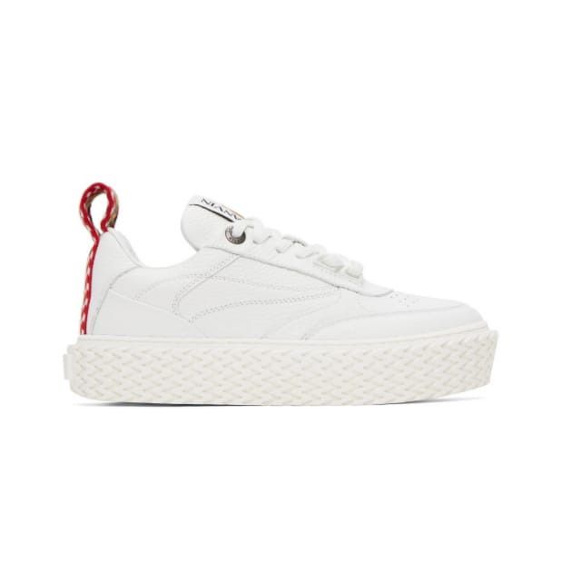 Lanvin o1y0326 Low-Top Sneakers in White Size US 6 / IT 36 - 1 Thumbnail