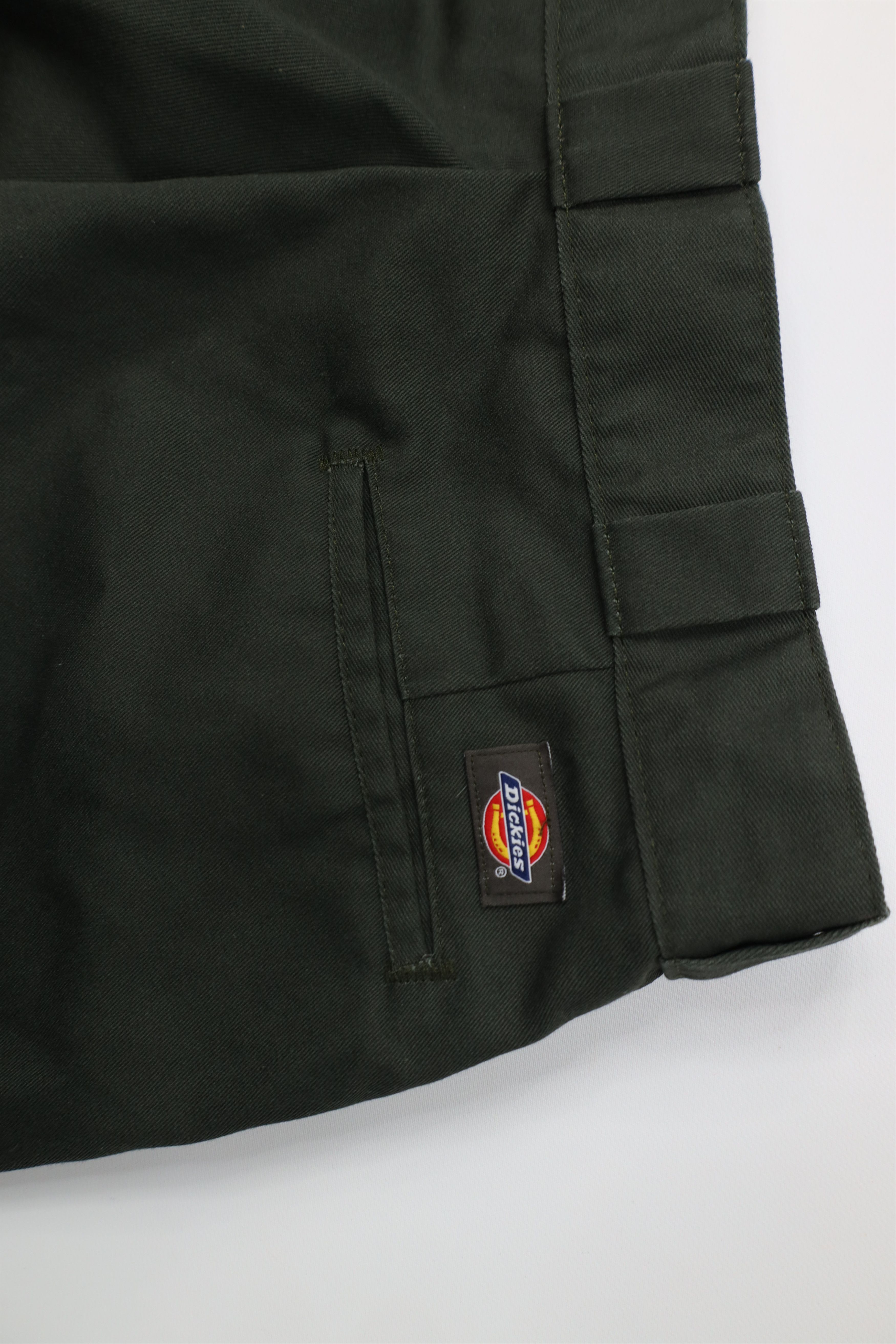 Dickies Vintage Dickies Spell Wide Leg Dungaree Pants Green Workwear Size US 34 / EU 50 - 11 Thumbnail