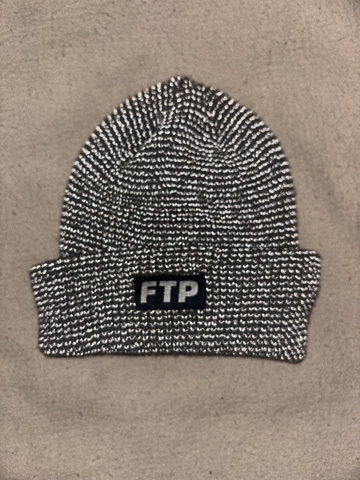 Fuck The Population Reflective FTP beanie Size ONE SIZE - 1 Preview