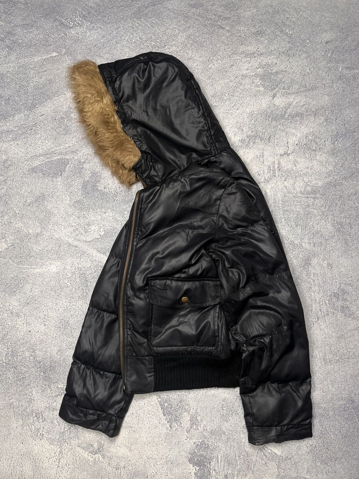 Japanese Brand Racoon Fur Puffer Jacket LGB Style Size US M / EU 48-50 / 2 - 9 Thumbnail