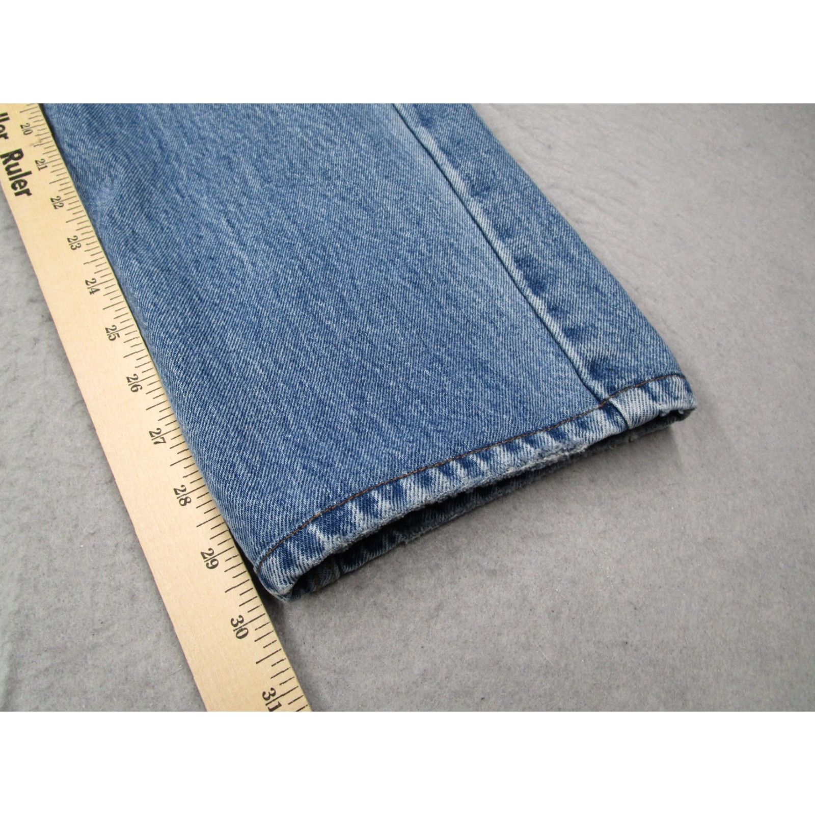 Ksubi VINTAGE Ksubi Jeans Womens 25 Blue High Rise Denim Straight Fit Casual Pockets 2010s Size 42" / US 20 - 7 Thumbnail