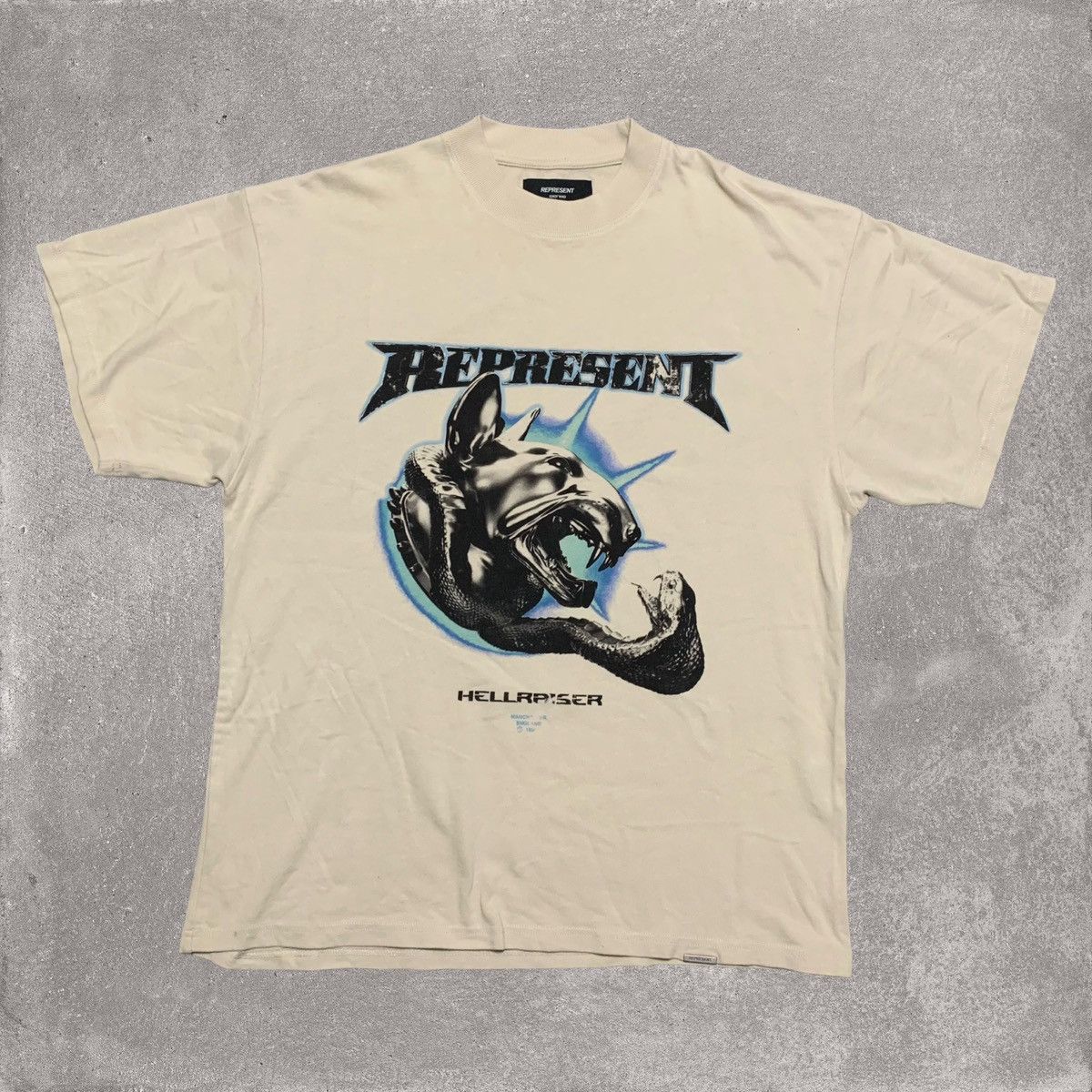 Represent Clo. Represent Small Hell Raiser Vintage White Tee Size US S / EU 44-46 / 1 - 1 Thumbnail