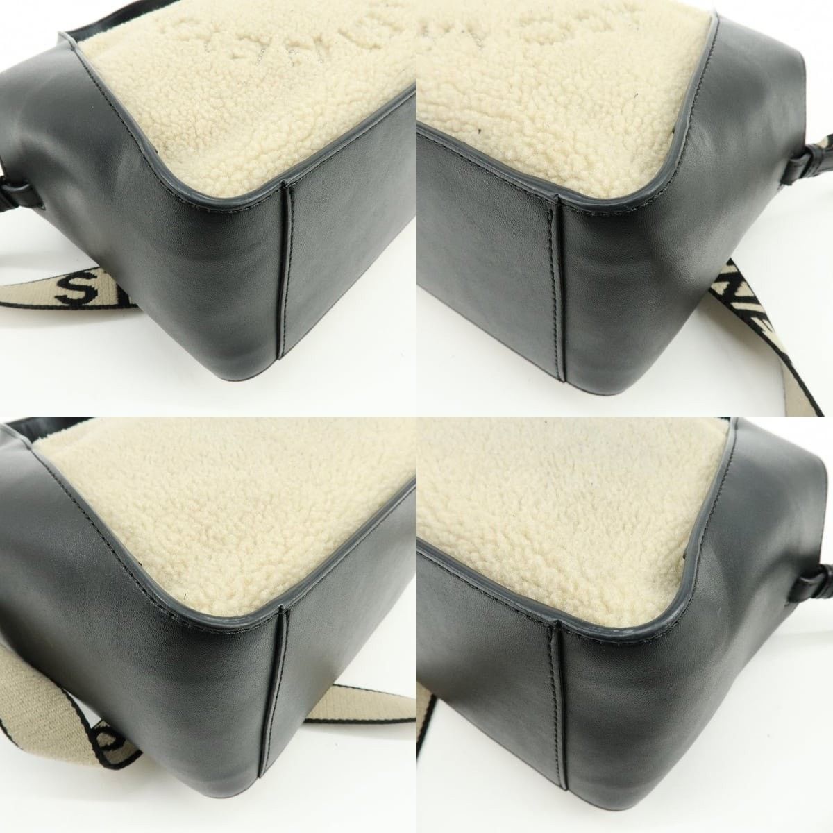 Stella McCartney Stella McCartney Alter Nappa Faux Shearling Shoulder Bag Size ONE SIZE - 5 Thumbnail