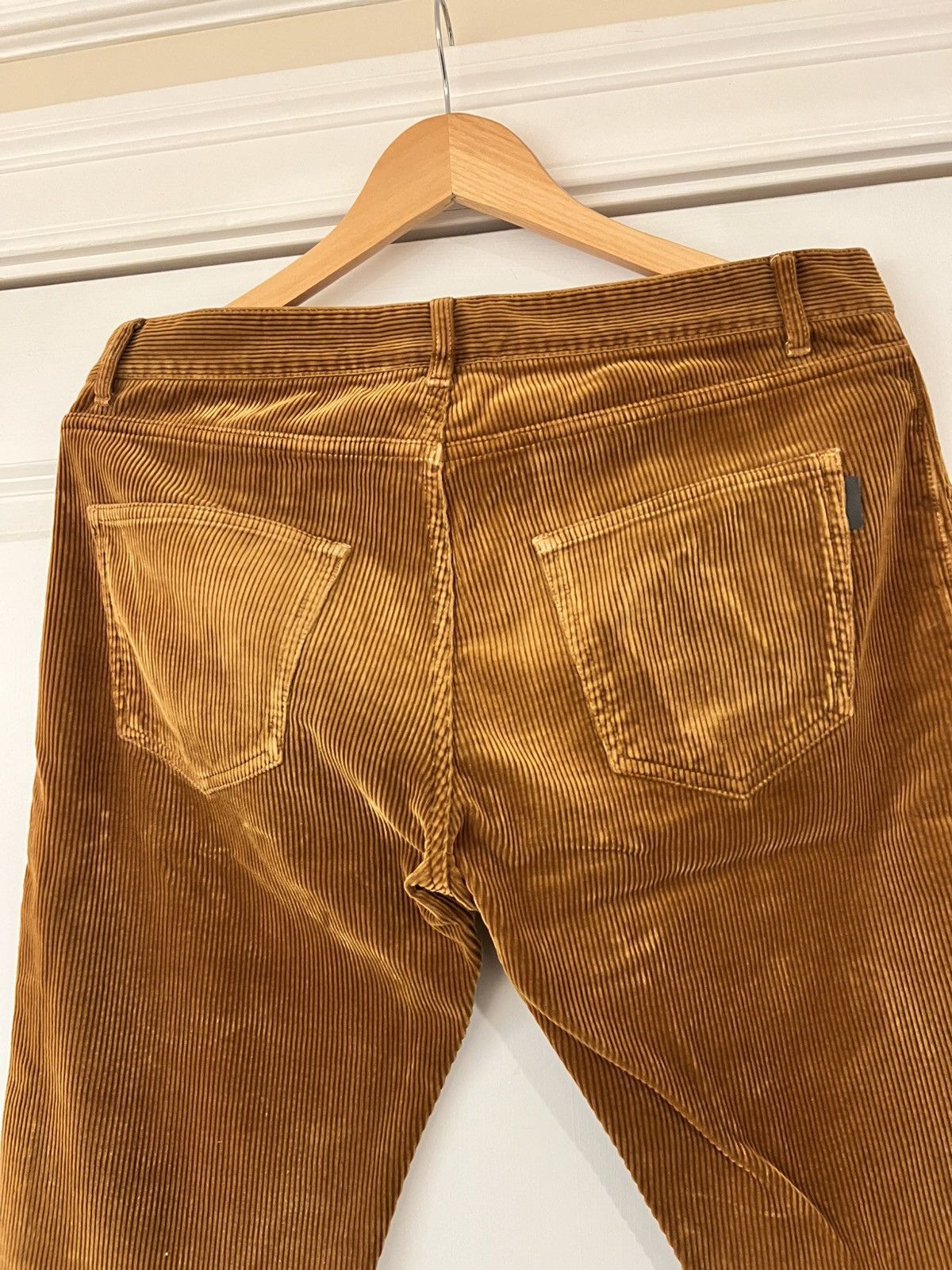 Saint Laurent Paris *RARE* FW18 Gold Corduroy Pants 31 Hedi Slimane Cords Hedi Size US 31 - 4 Thumbnail