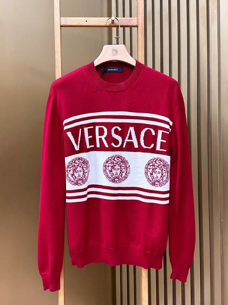 Versace Versace Printed casual cardigan Size S / US 4 / IT 40 - 1 Thumbnail