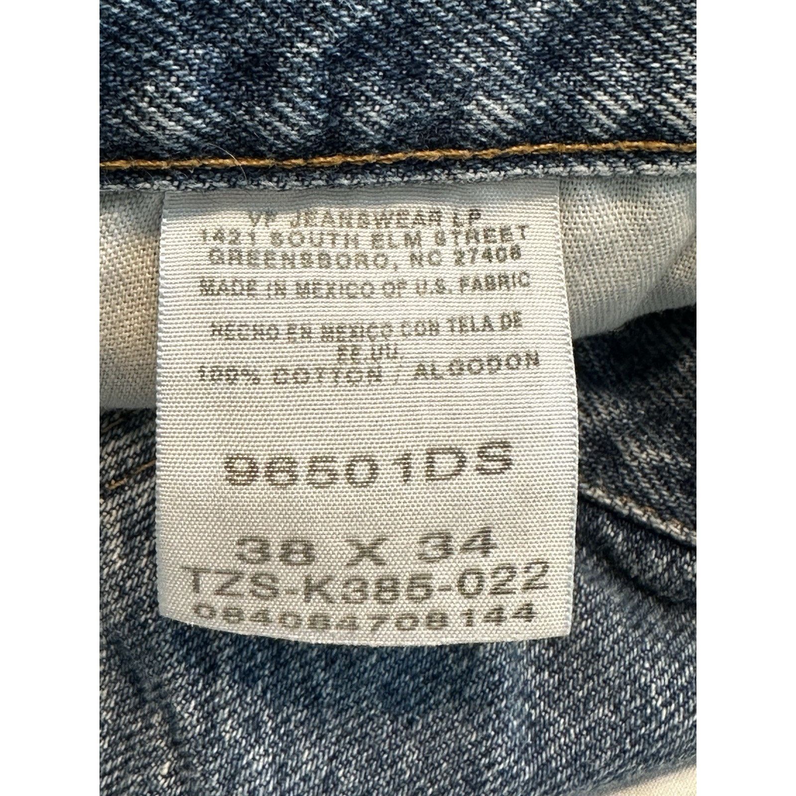 Wrangler Wrangler Men's Jeans Blue 38x34 Regular Fit Western Cowboy Size US 38 / EU 54 - 4 Thumbnail