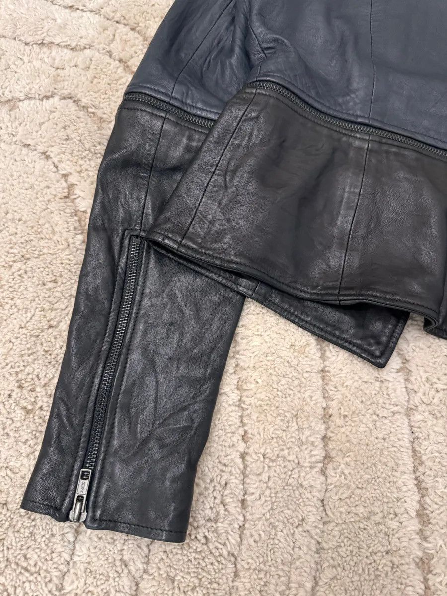 Vintage Christopher Kane Moto Multi-Zip Leather Jacket Size S / US 4 / IT 40 - 3 Thumbnail