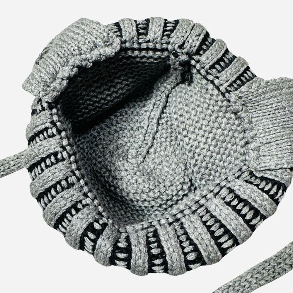 Anthropologie New Anthropologie Grey Earflap Hat Size ONE SIZE - 7 Thumbnail