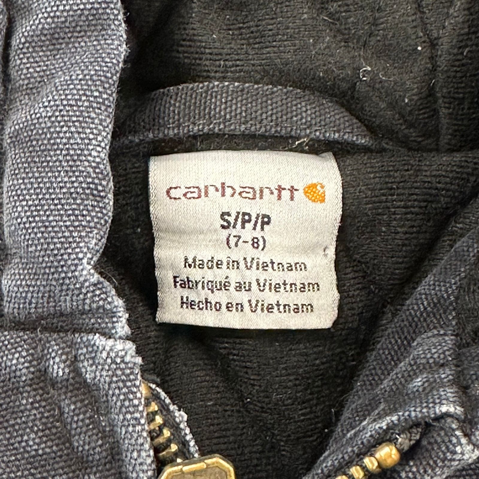 Carhartt Carhartt Mid-Weight Quilt Lined Jacket Youth sz S 7-8 B21 Size US S / EU 44-46 / 1 - 5 Thumbnail