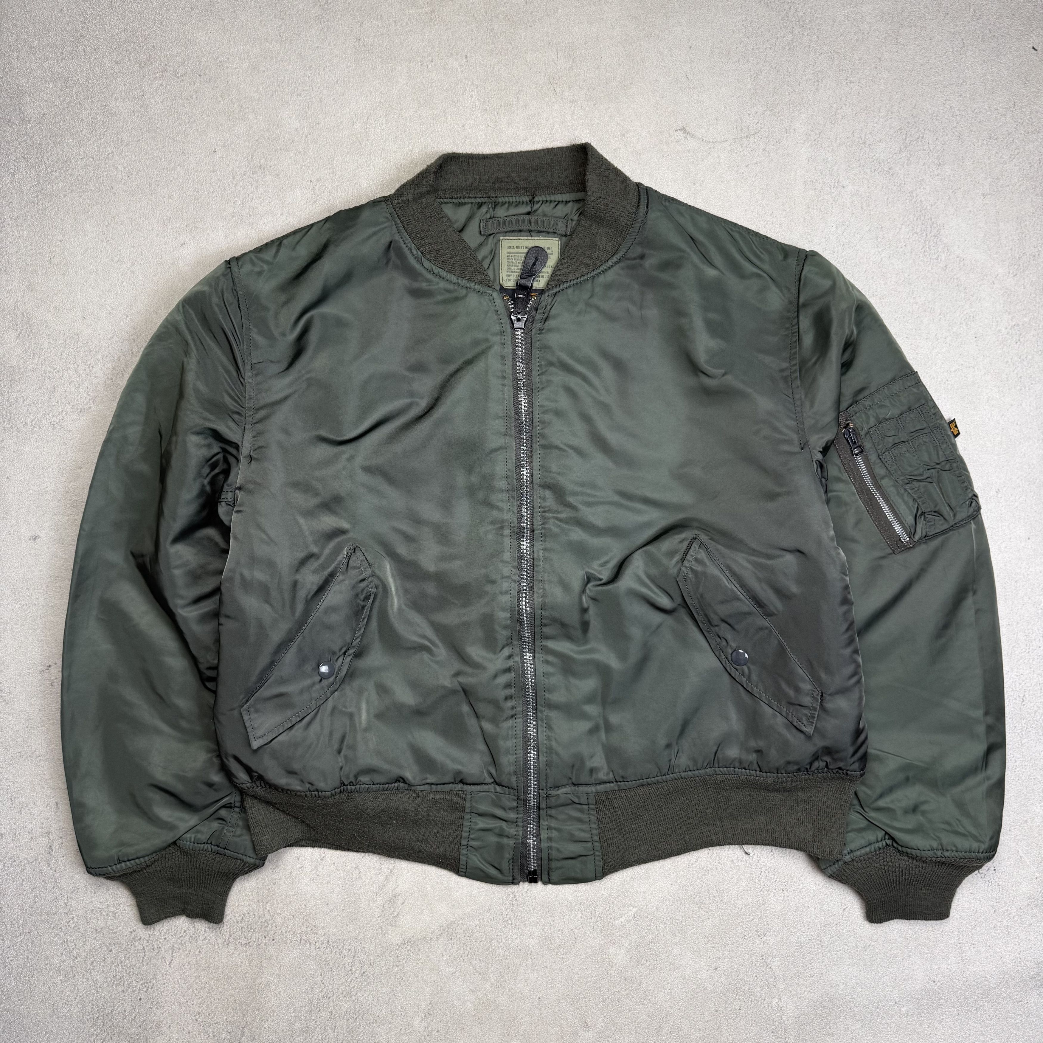 Alpha Industries Alpha Industries MA-1 Bomber Jacket Silver XL