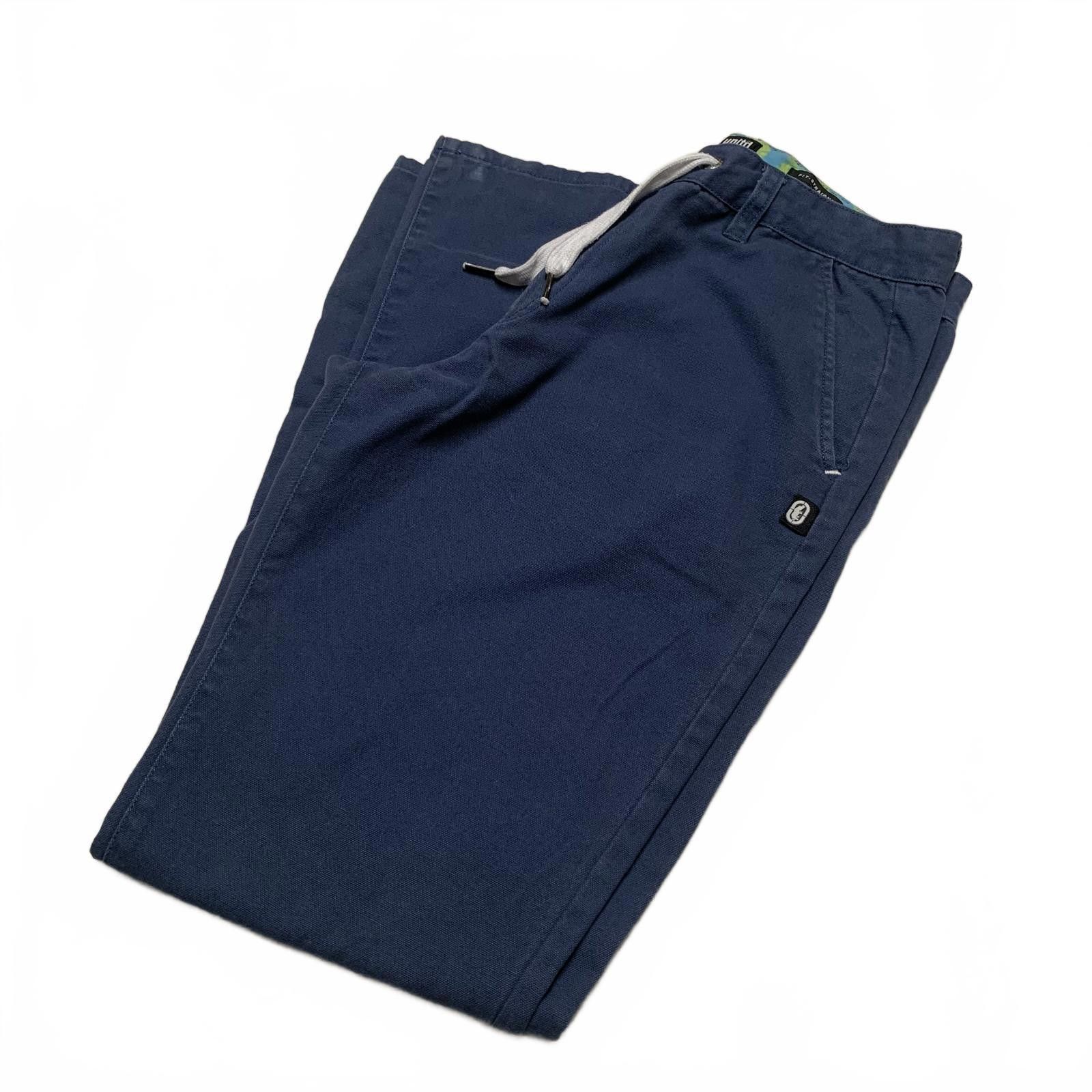 Ecko Unltd. Ecko Unltd. Men's Navy Blue Straight Fit Pants W32 Size US 32 / EU 48 - 4 Thumbnail