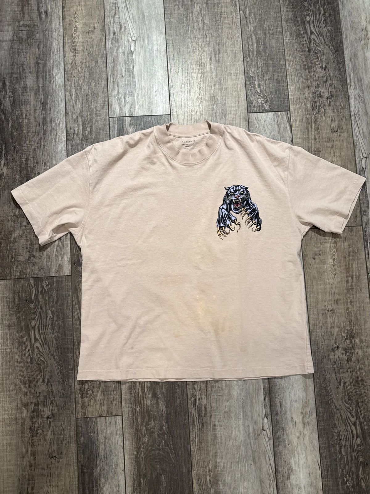 Allsaints All Saints beast, graphic logo T-shirt, size large Size US L / EU 52-54 / 3 - 1 Thumbnail
