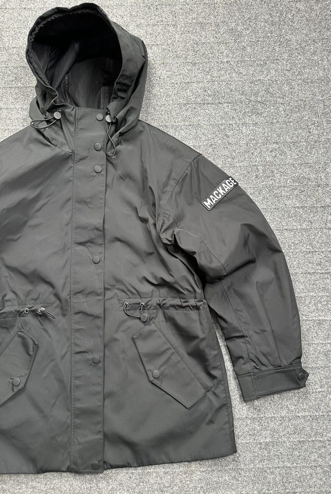 Mackage Mackage - Double Layer Water Proof Rain Jacket Shoulder Logo Size S / US 4 / IT 40 - 6 Thumbnail