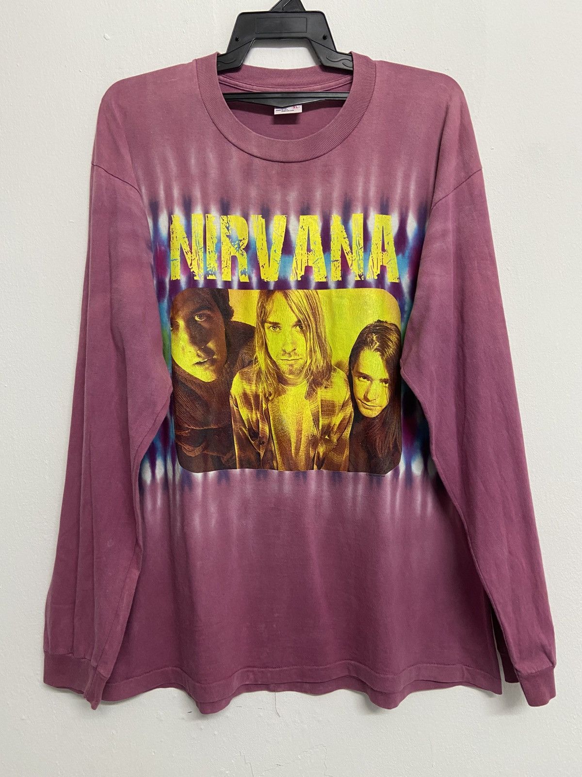 Vintage Nirvana Long sleeve Shirt