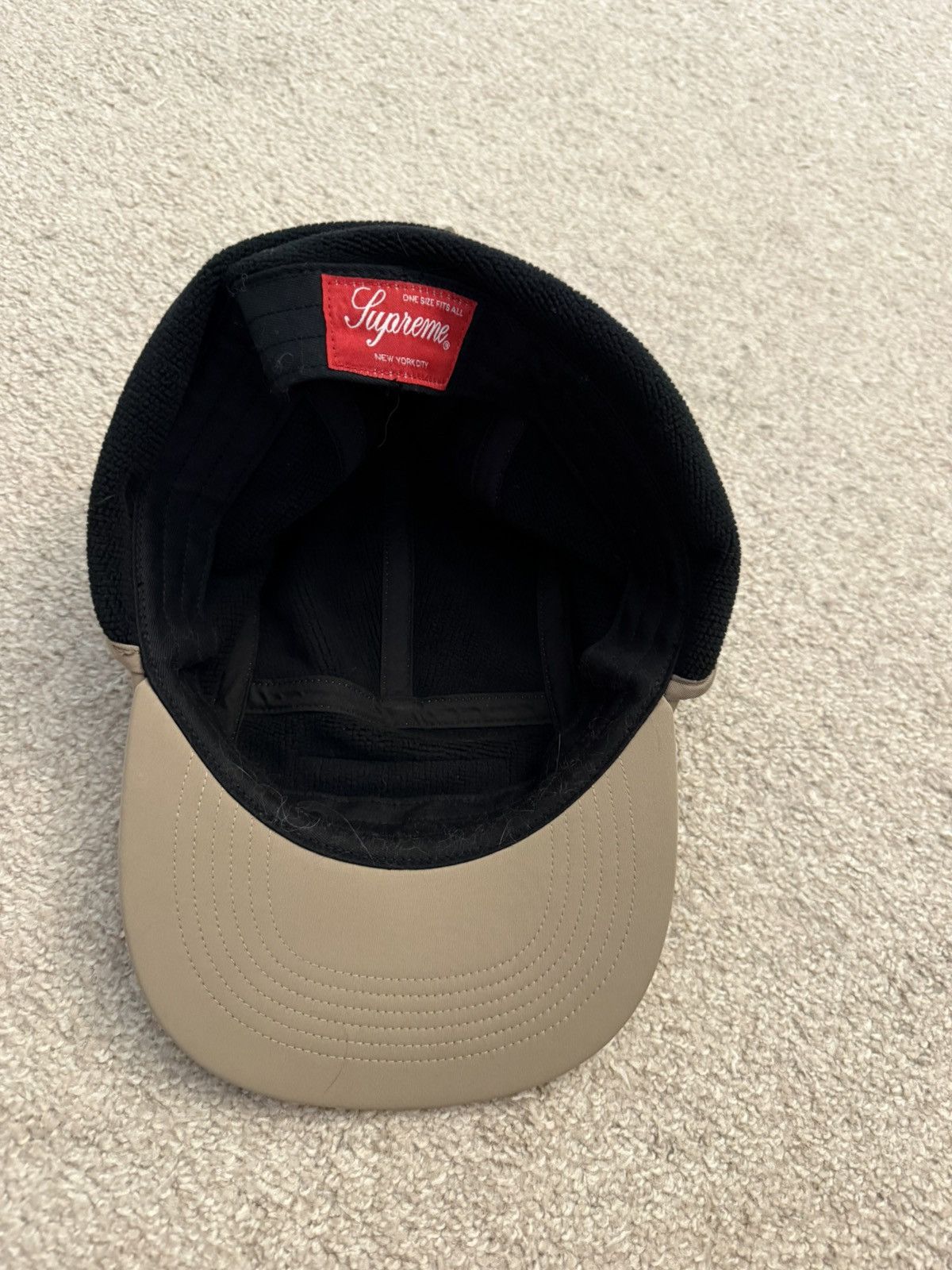 Supreme WINDSTOPPER Earflap Camp Cap (Taupe)