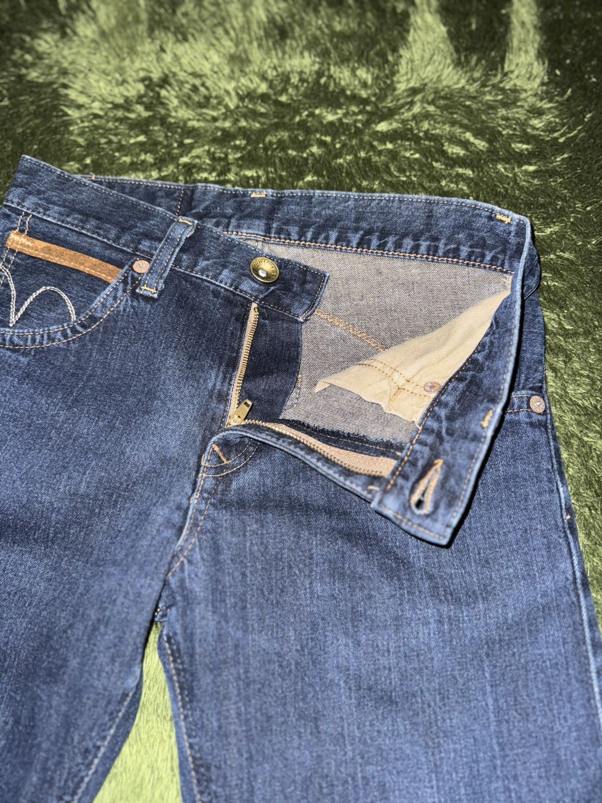 Edwin [28] EDWIN Western Yoke Detail Denim Pants MADE IN JAPAN Size US 28 / EU 44 - 3 Thumbnail