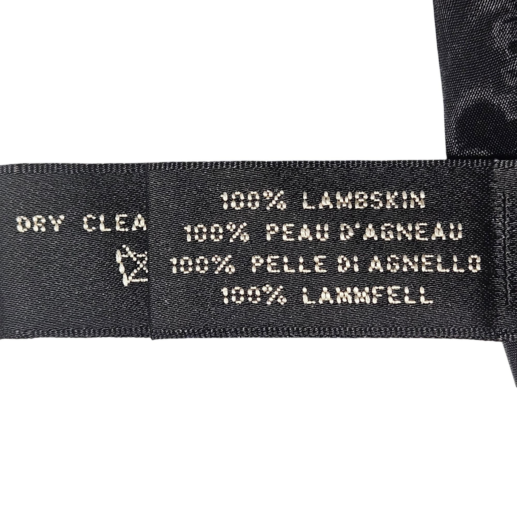 Ralph Lauren Ralph Lauren Women Blk Lambskin Leather Skirt 14 mob wife ae Size 36" / US 14 / IT 50 - 9 Thumbnail