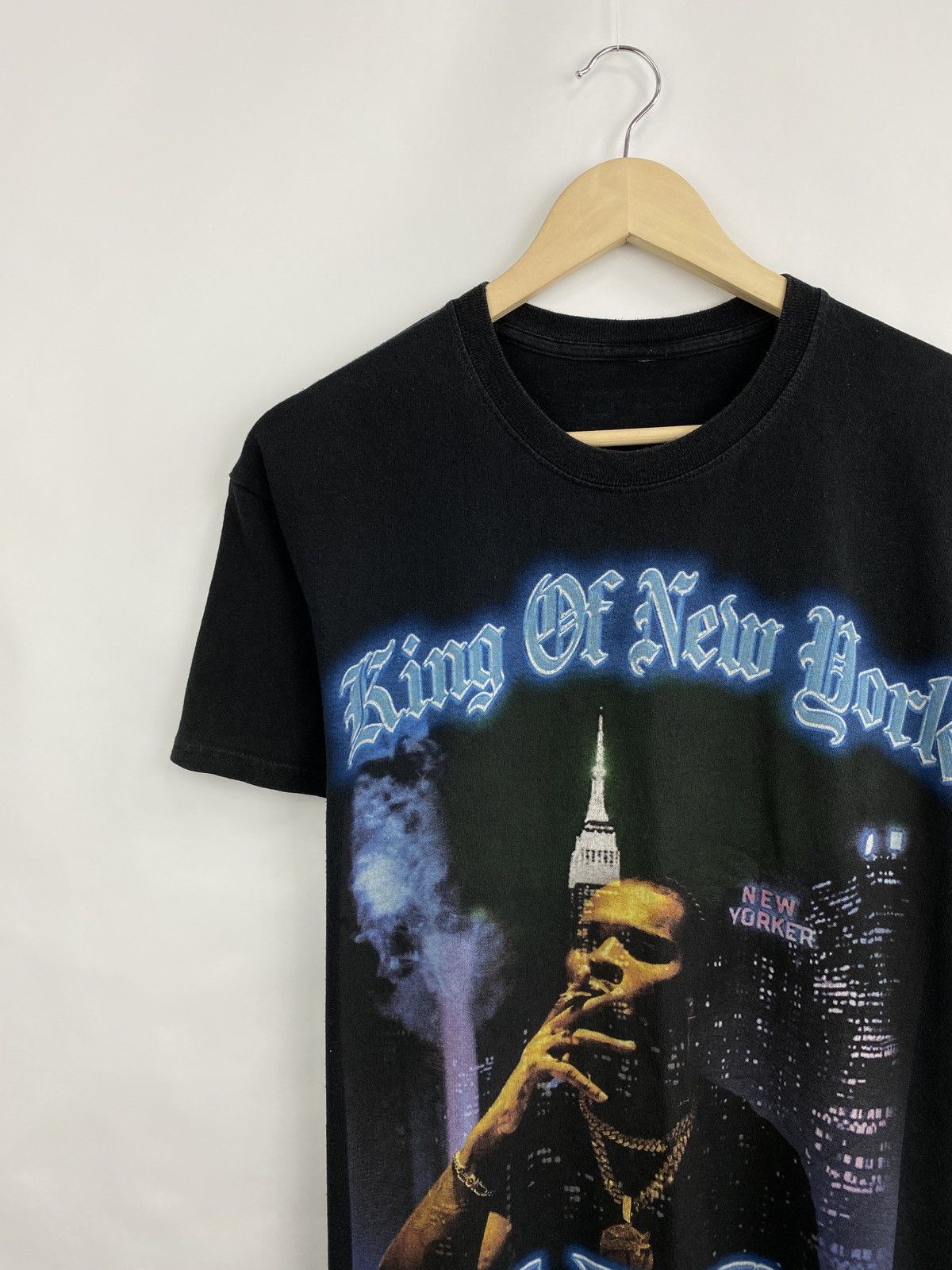 Band Tees × Rap Tees 🇺🇸 Y2K Pop Smoke King of New York Rap T-Shirt Travis Scott Size US M / EU 48-50 / 2 - 2 Thumbnail