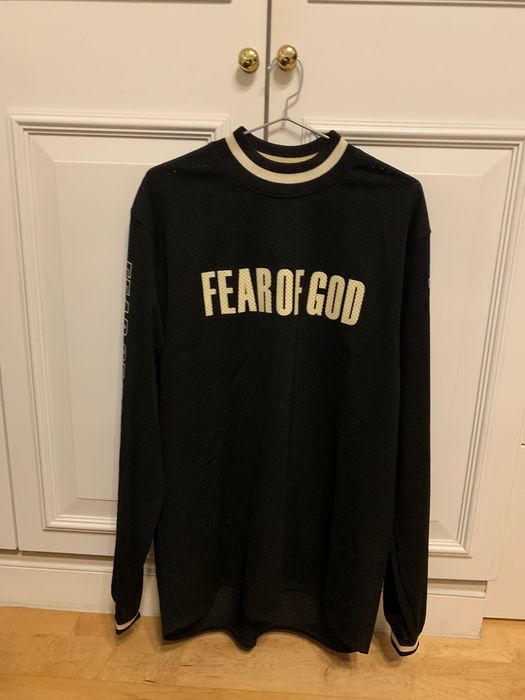 Fear of God Fear of God 5th Collection Black Mesh Motocross Jersey